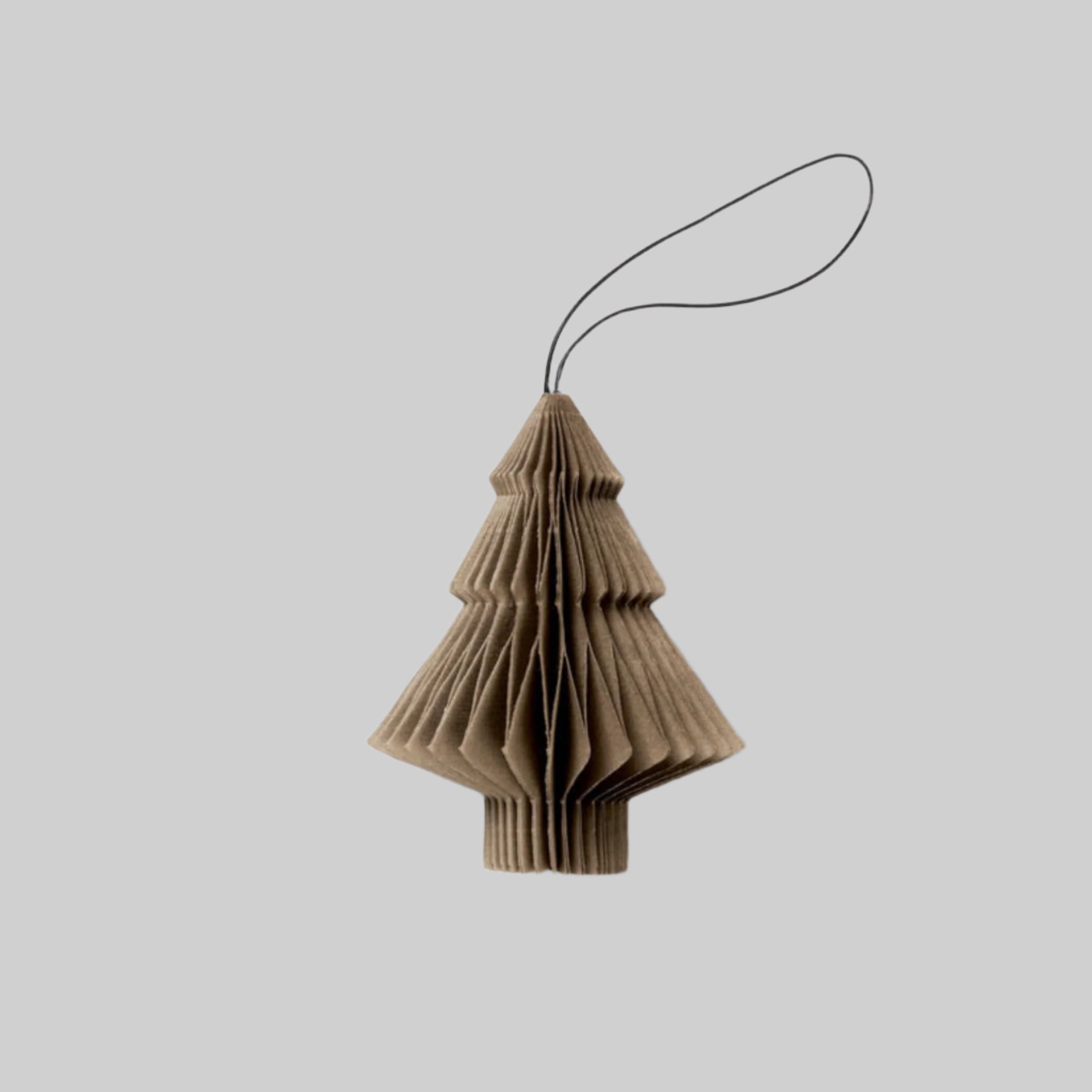 SUSTAIN folding ornament, tree macchiato (box of 6)