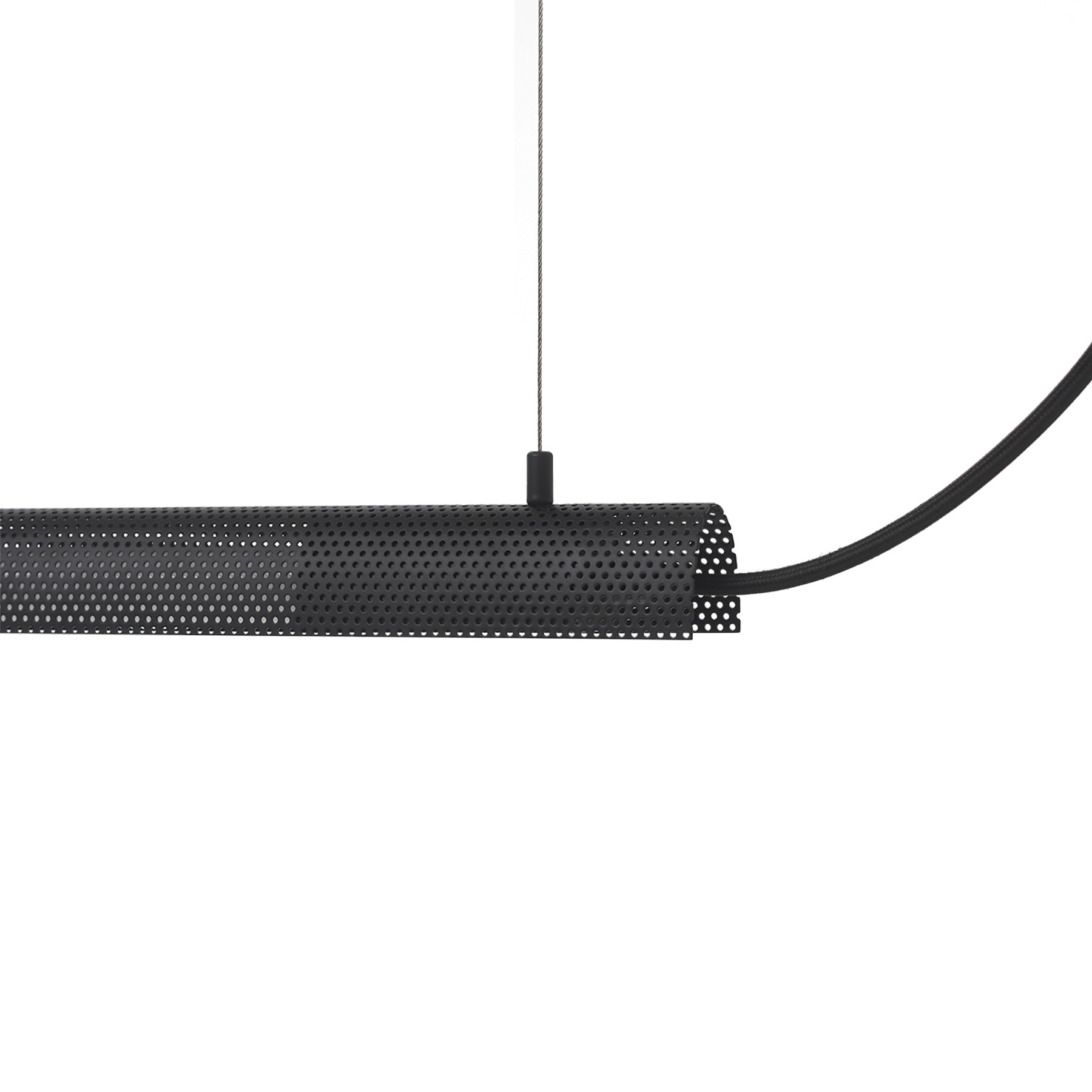 Radent pendant short black