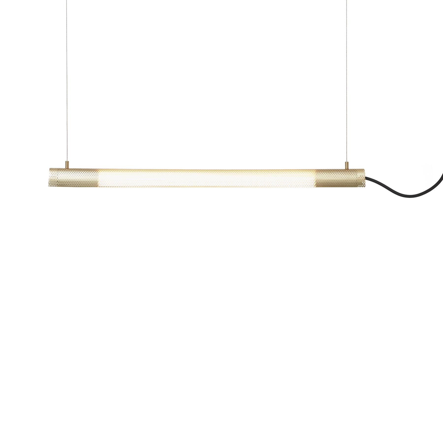Radent pendant short brass
