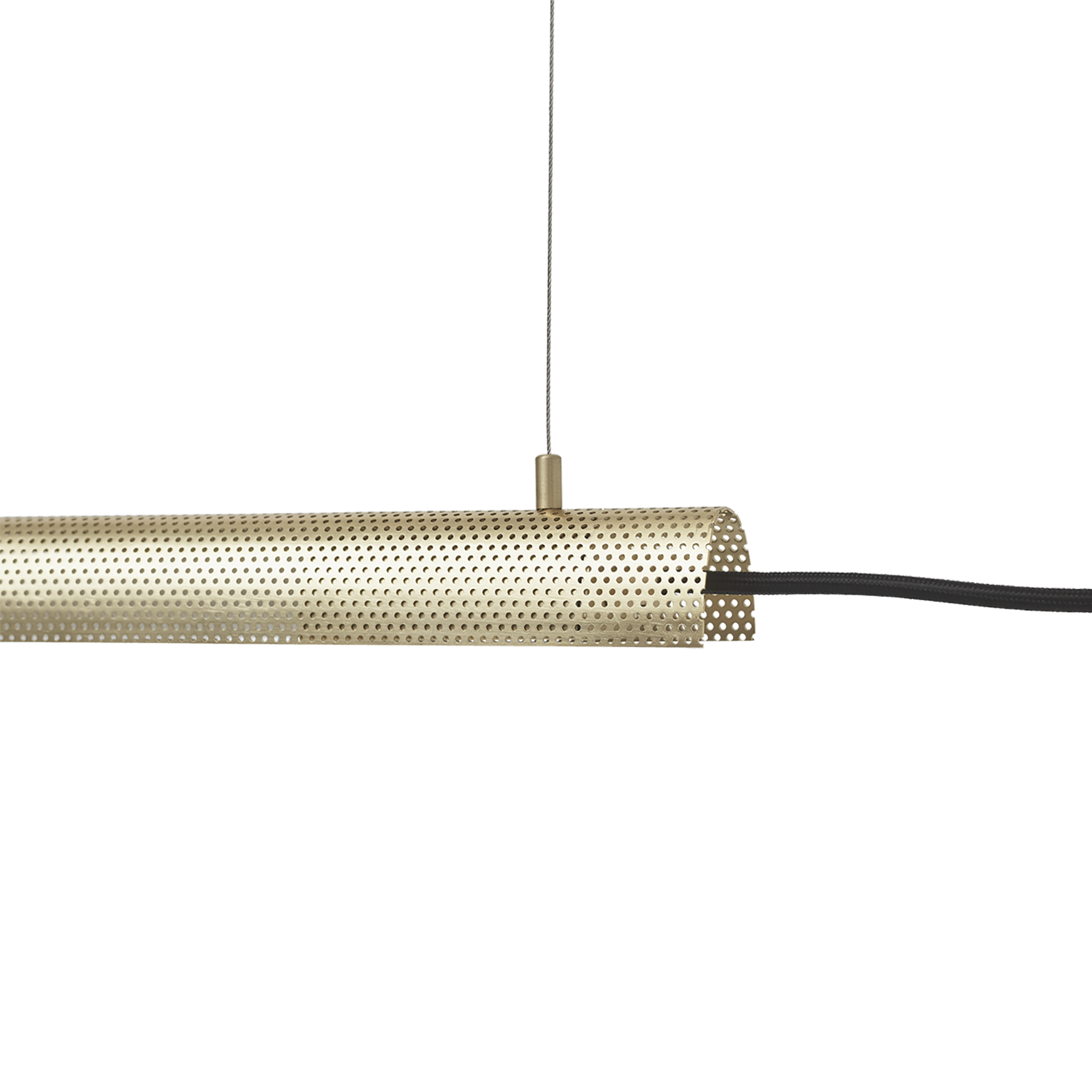 Radent pendant short brass