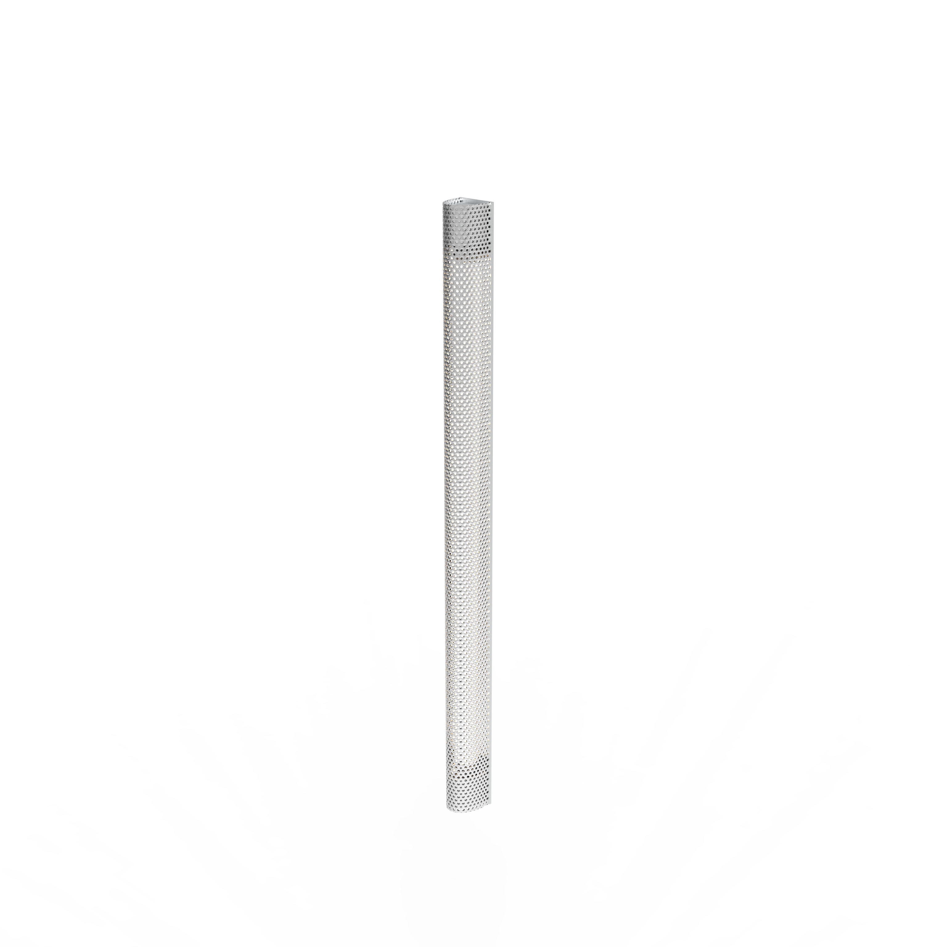 Radent hardwired wall lamp short steel