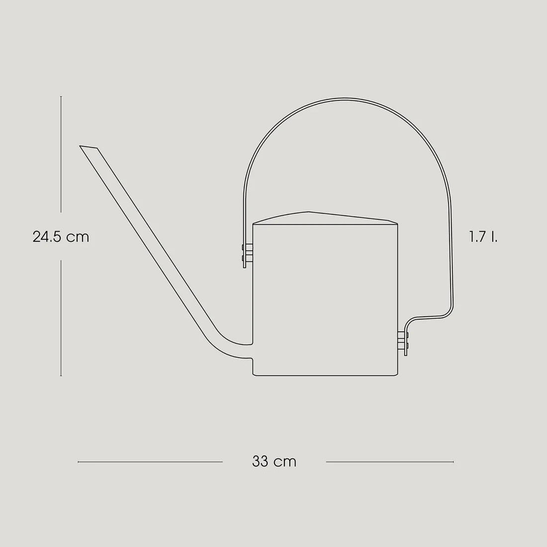 Original watering can Sand