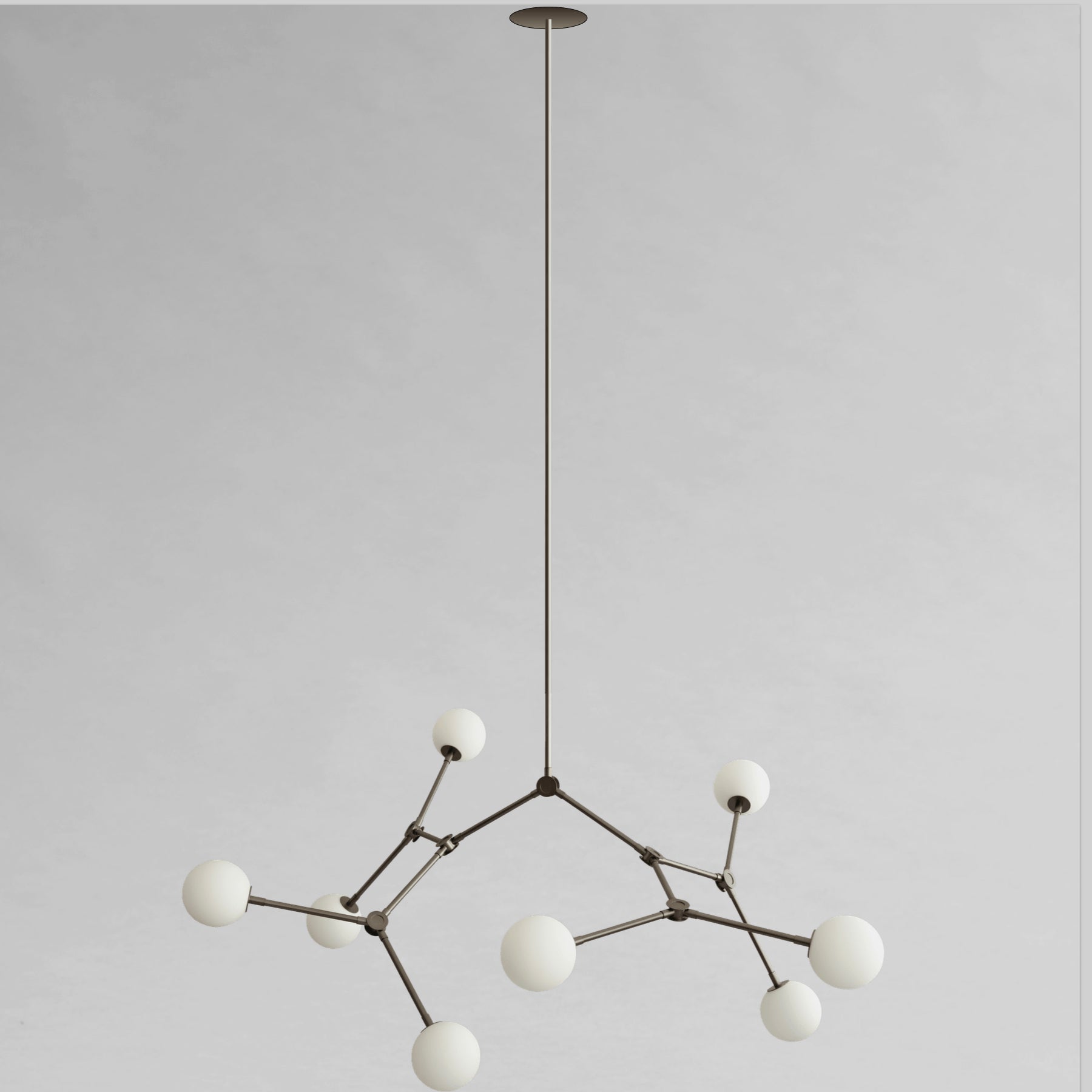 Drop Chandelier Bulp, Grande with Rods*