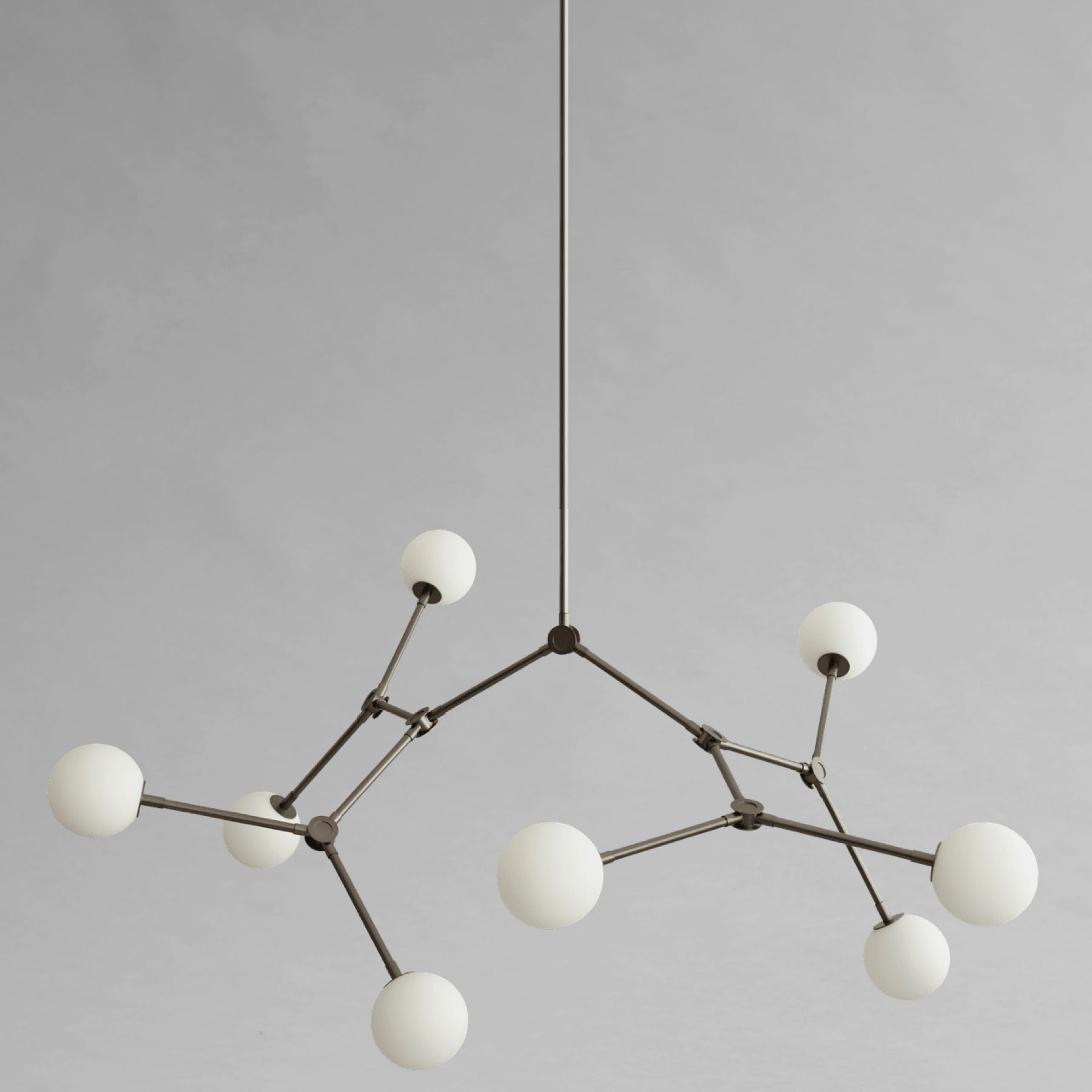 Drop Chandelier Bulp, Grande with Rods*
