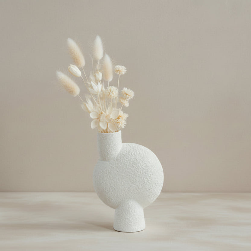Sphere Vase Bubl, Medio - Bubble White