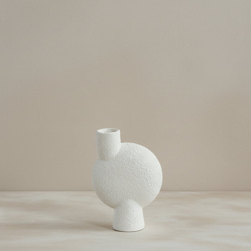 Sphere Vase Bubl, Medio - Bubble White