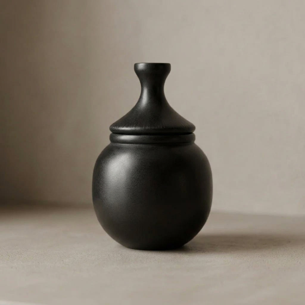 Marblelous jar 06 - black
