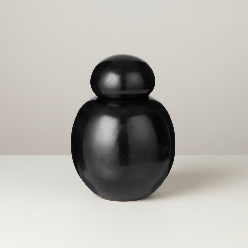Marblelous jar 04 - black