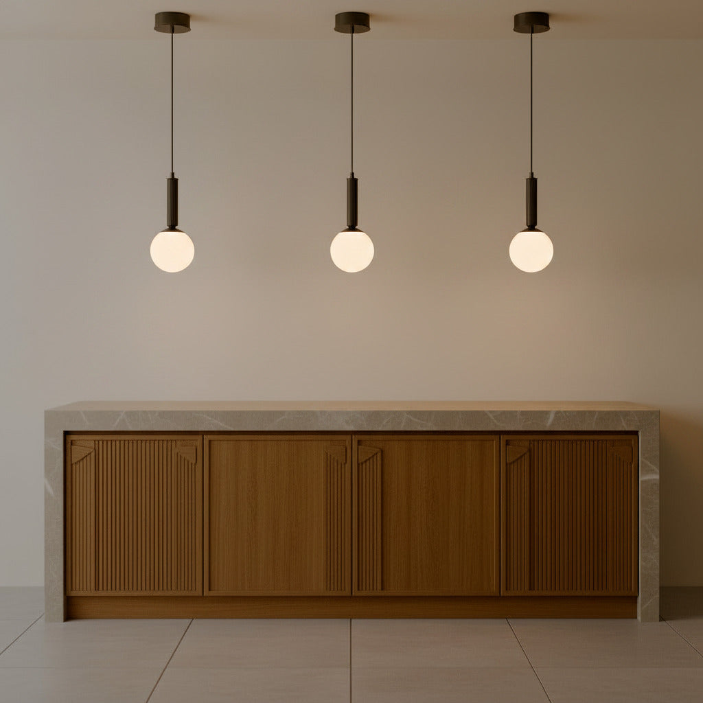 No. 2 Pendant Light - Bronze, UL