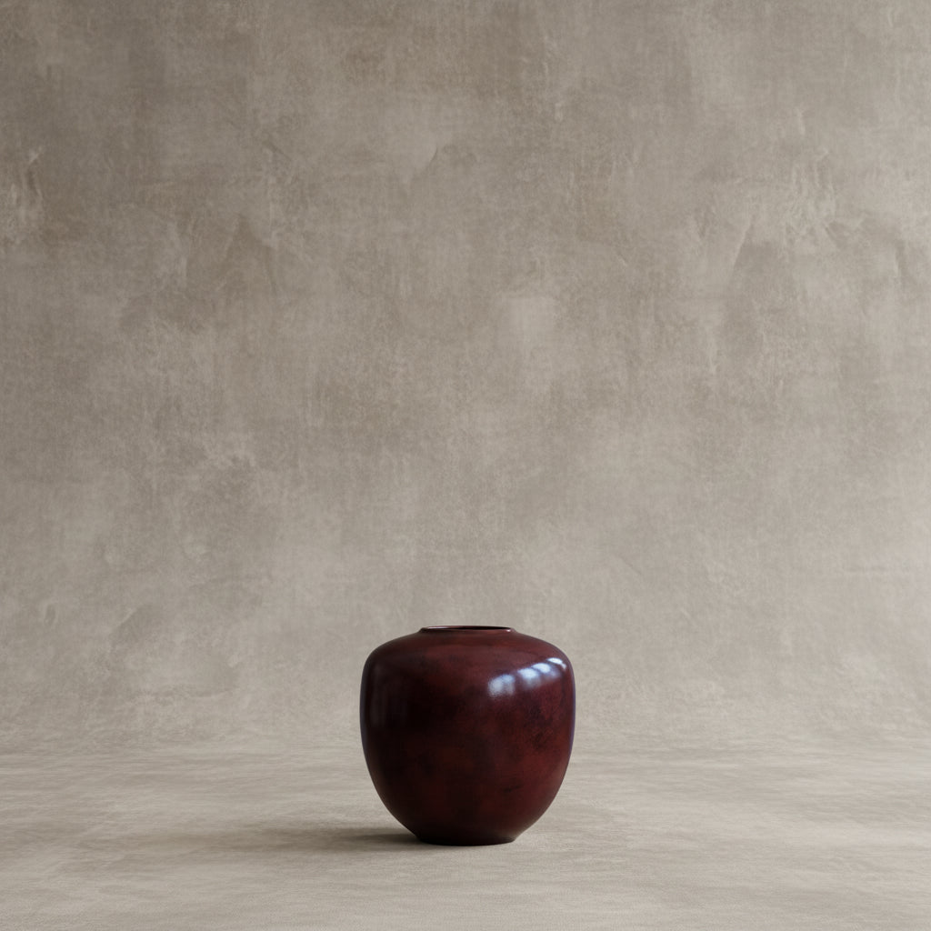 101 Copenhagen - Sunao Vase, Mini - Maroon - Vase