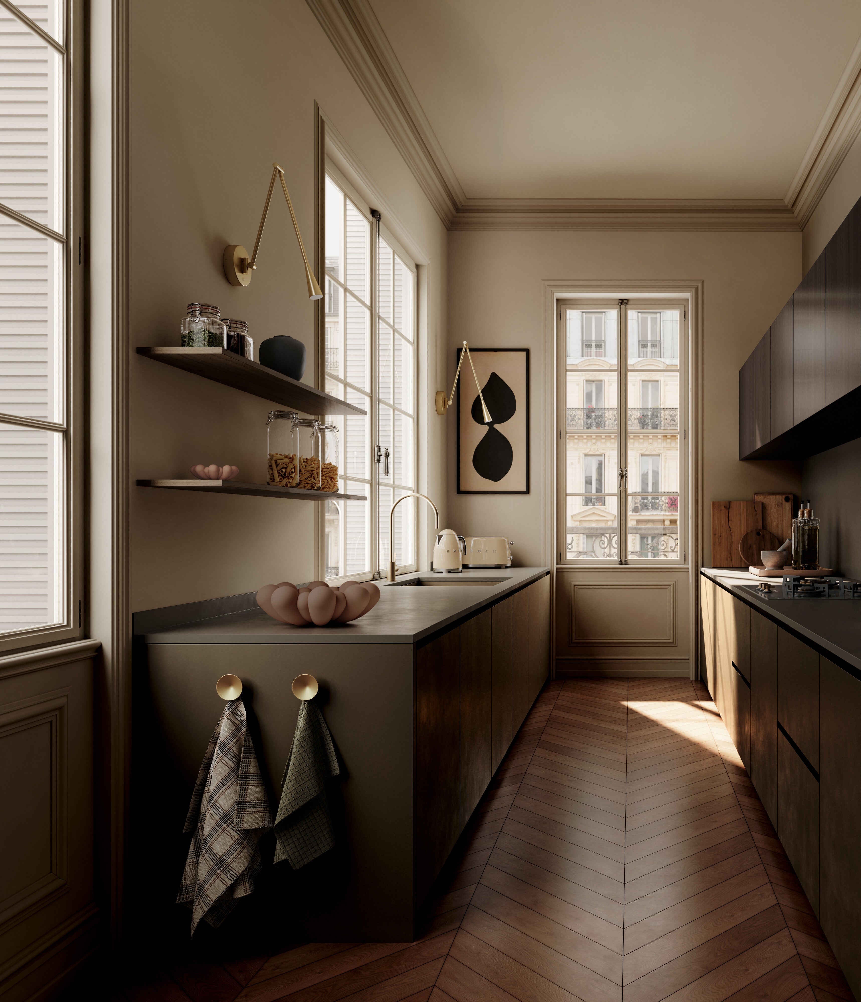 101 Copenhagen - Bloom Tray, Medio - Almond - Tray