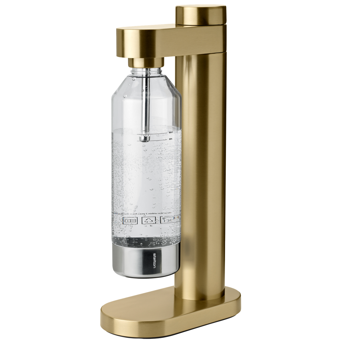 BRUS Carbonator Brushed Brass