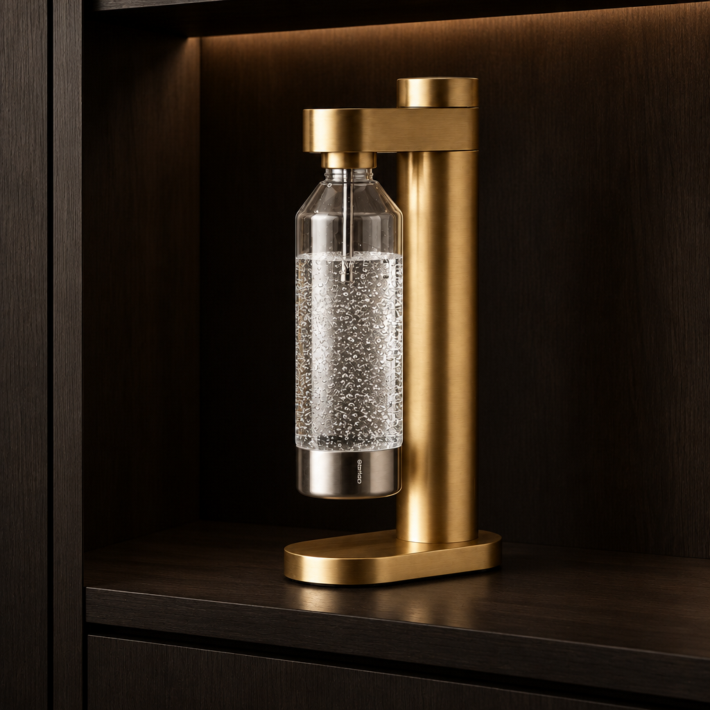 BRUS Carbonator Brushed Brass