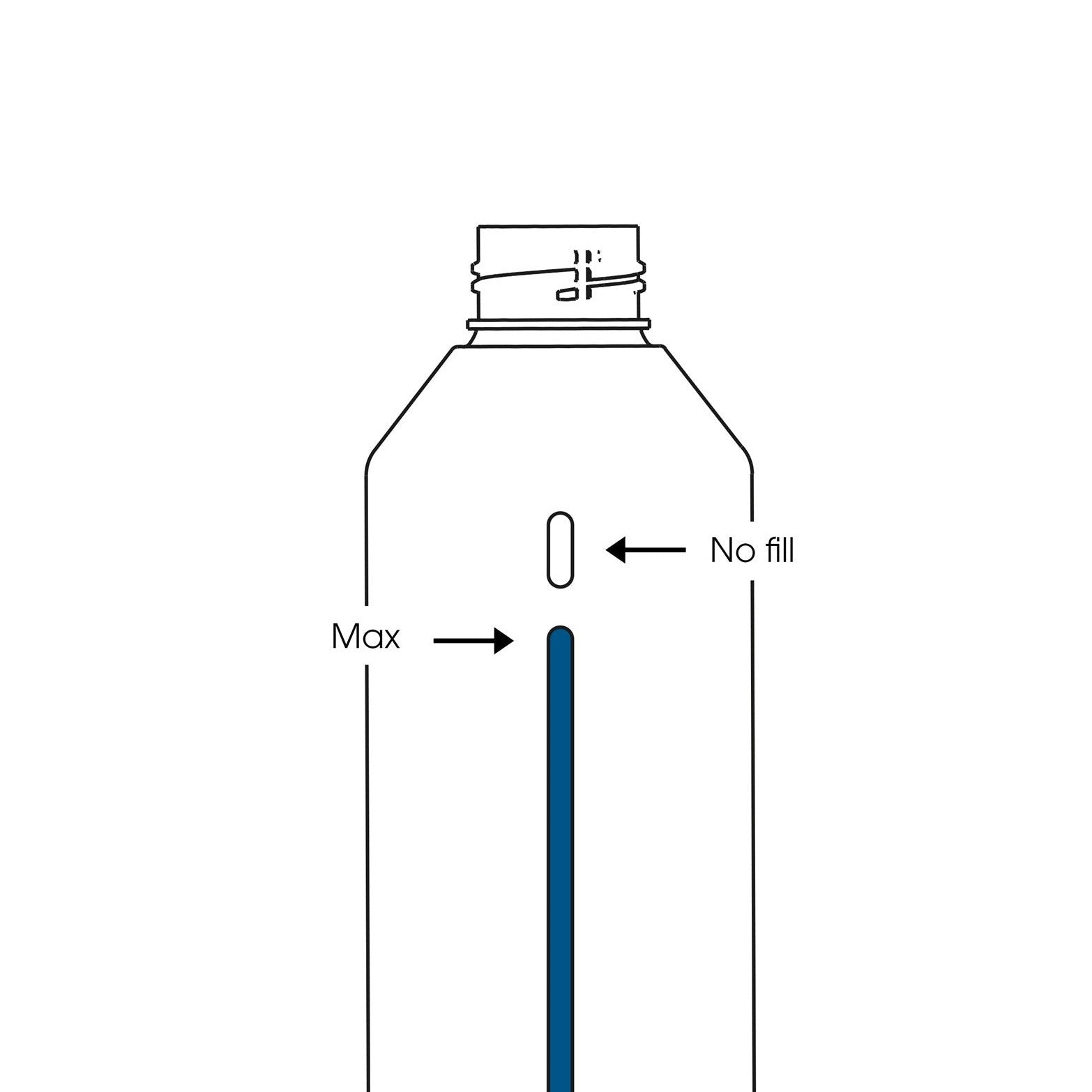 BRUS Carbonator Bottle - Steel, 1.2L