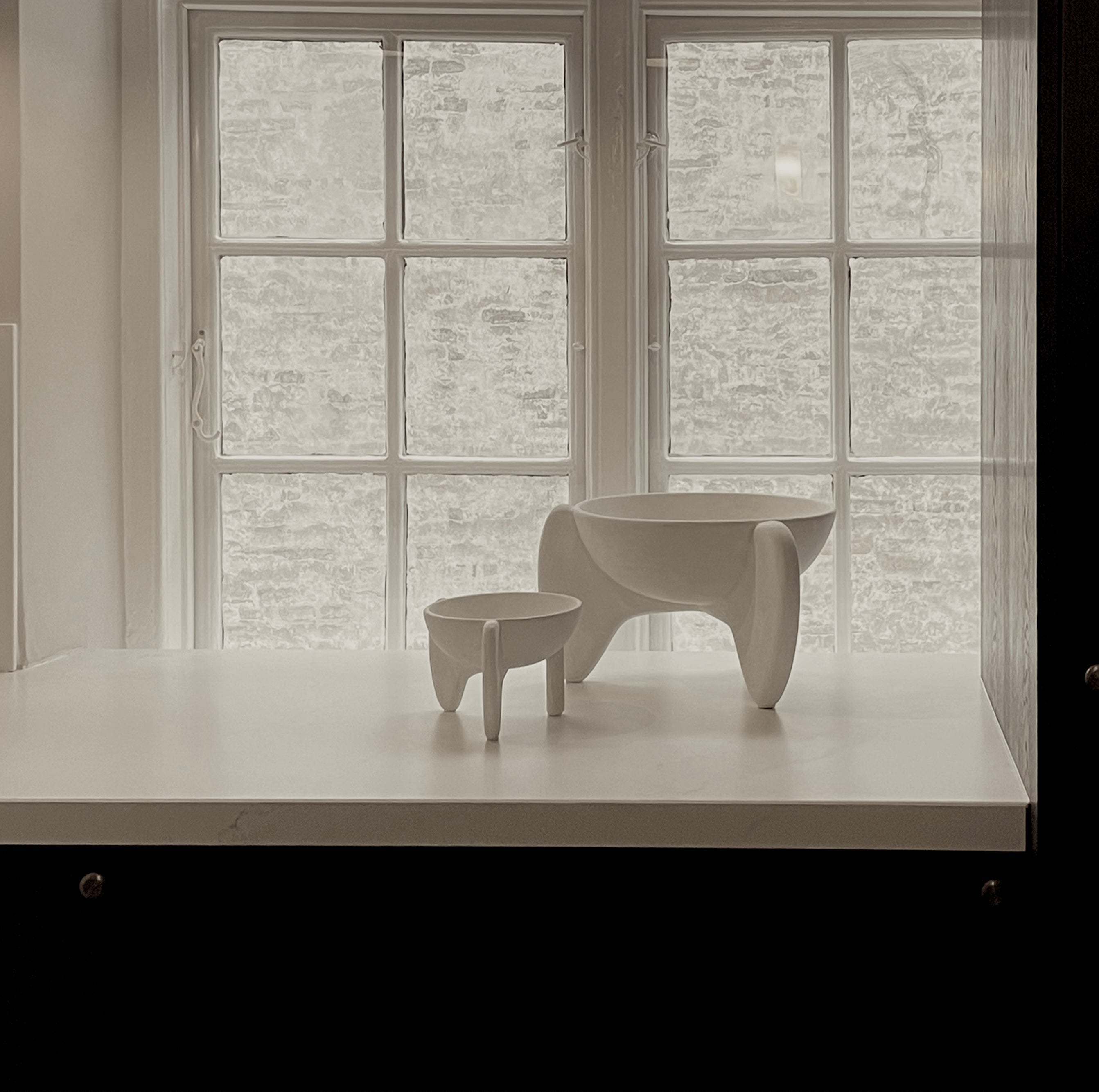 Wing Bowl, Mini - Bone White