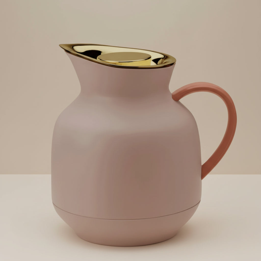 Amphora vacuum jug - tea 1L - soft peach