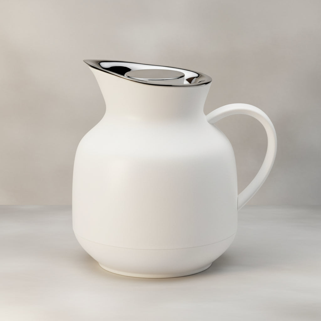 Amphora vacuum jug - tea 1L - soft white