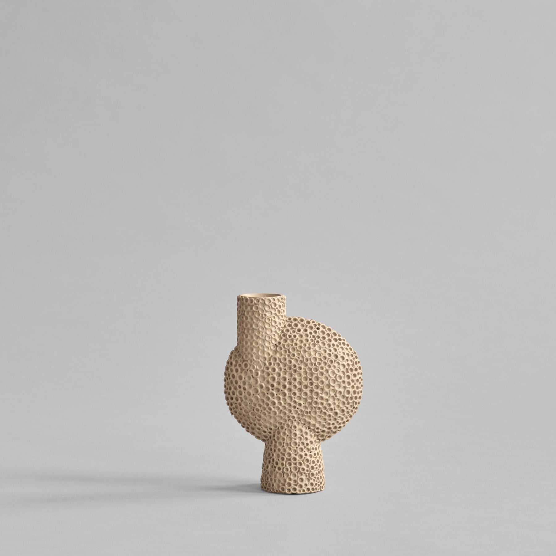 Sphere Vase Bubl, Shisen, Medio - Sand