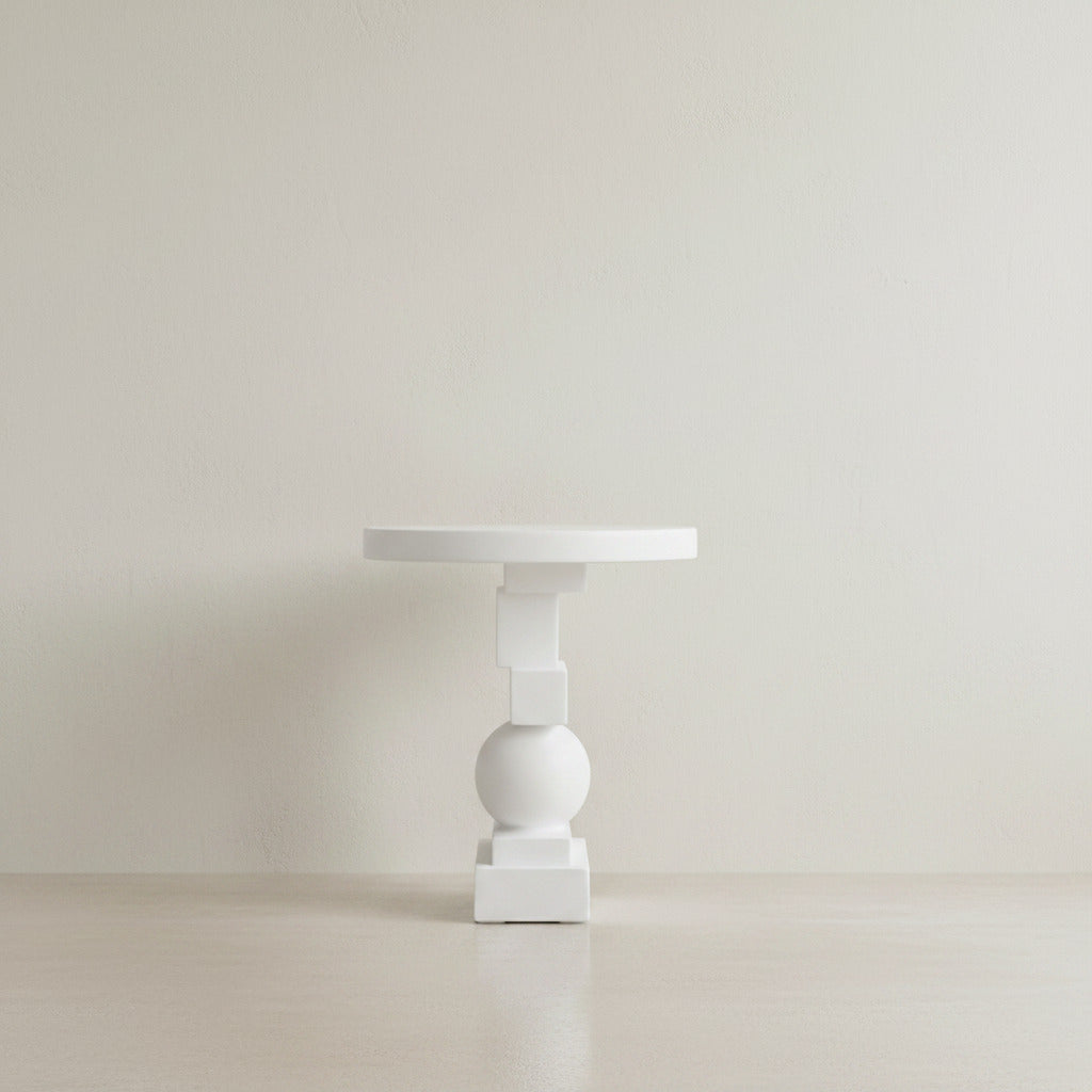 Artist Side Table - Bone White