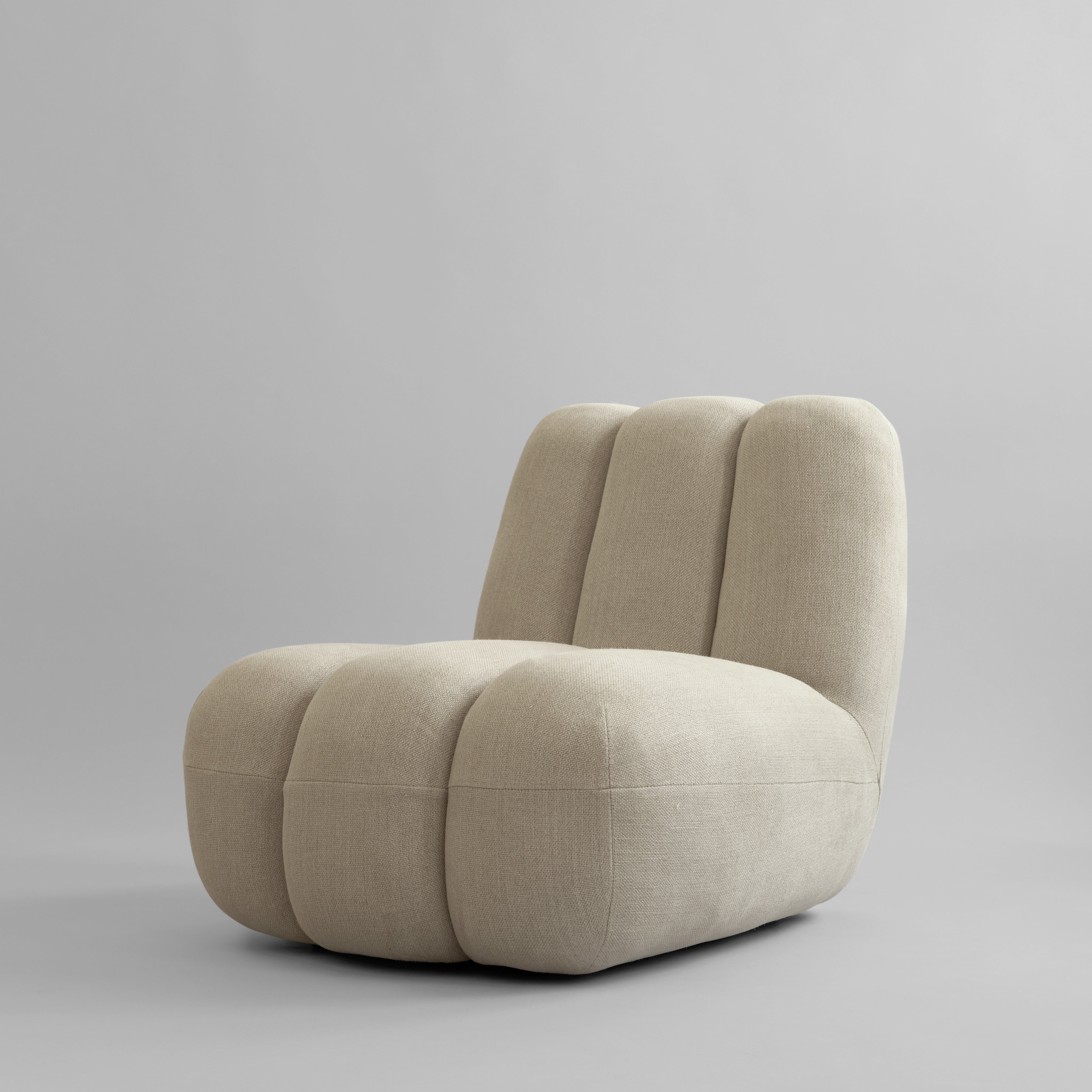 Toe Chair - French Linen, Sand*