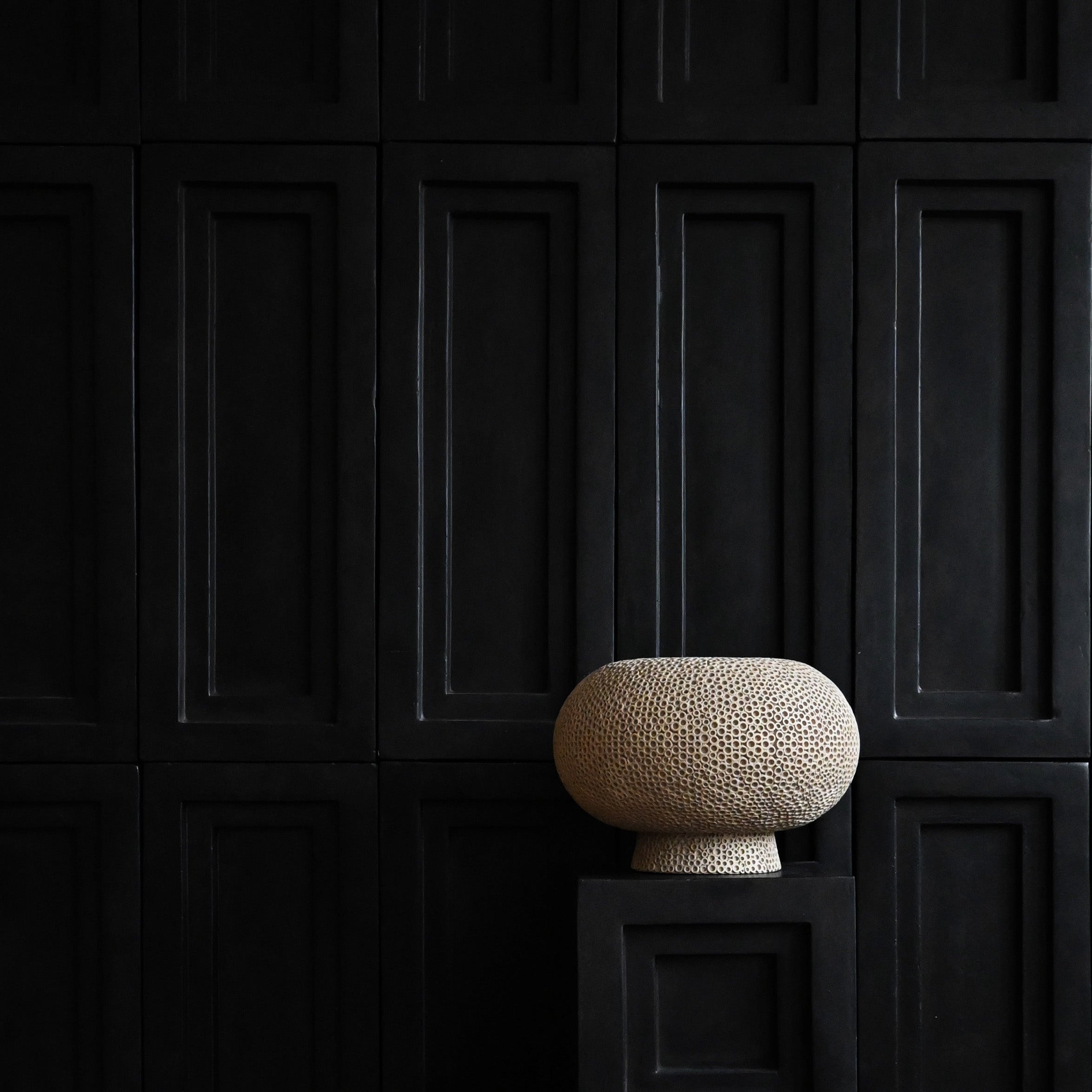Kabin Vase Fat - Shisen, Sand