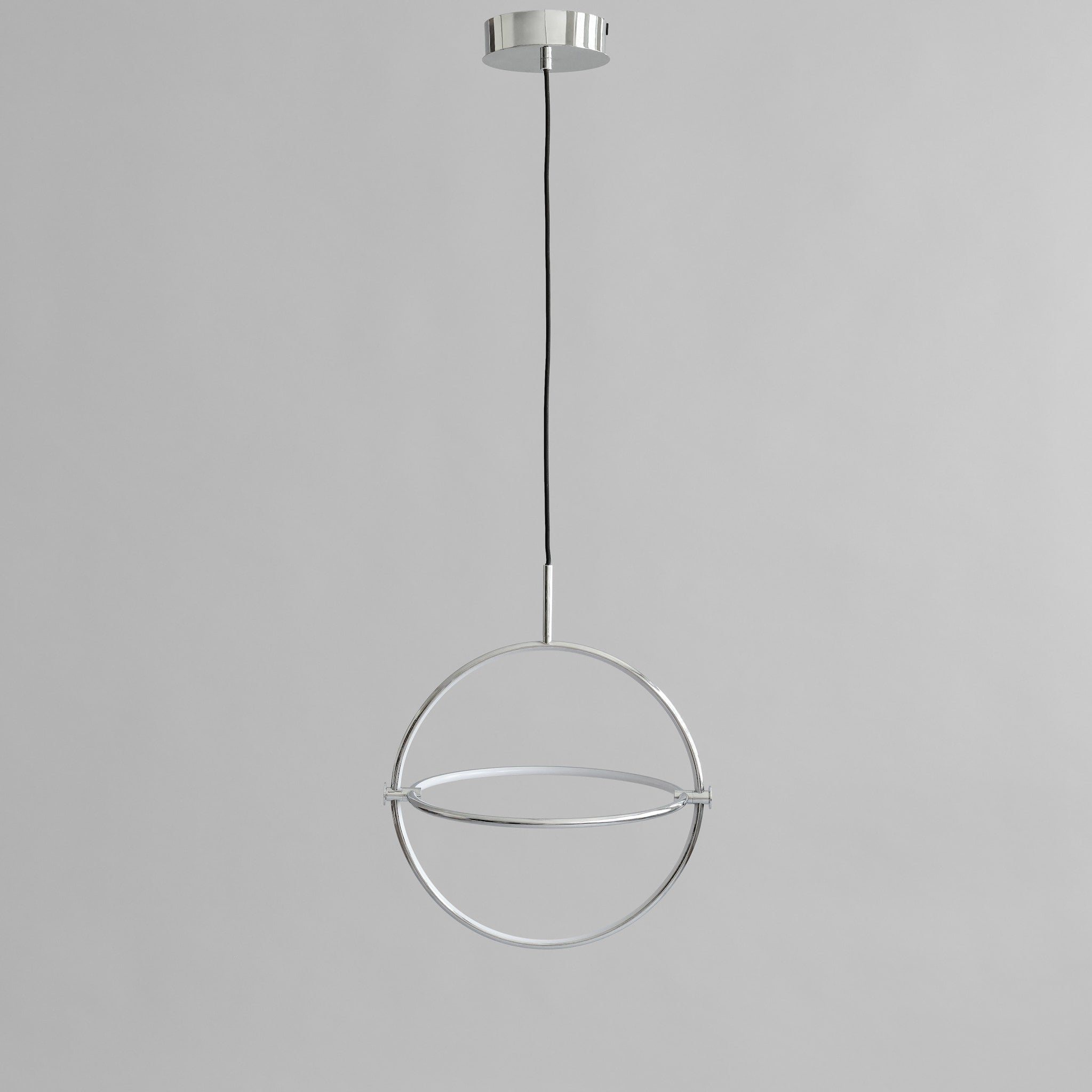 Maru Pendant, Big - Chrome*