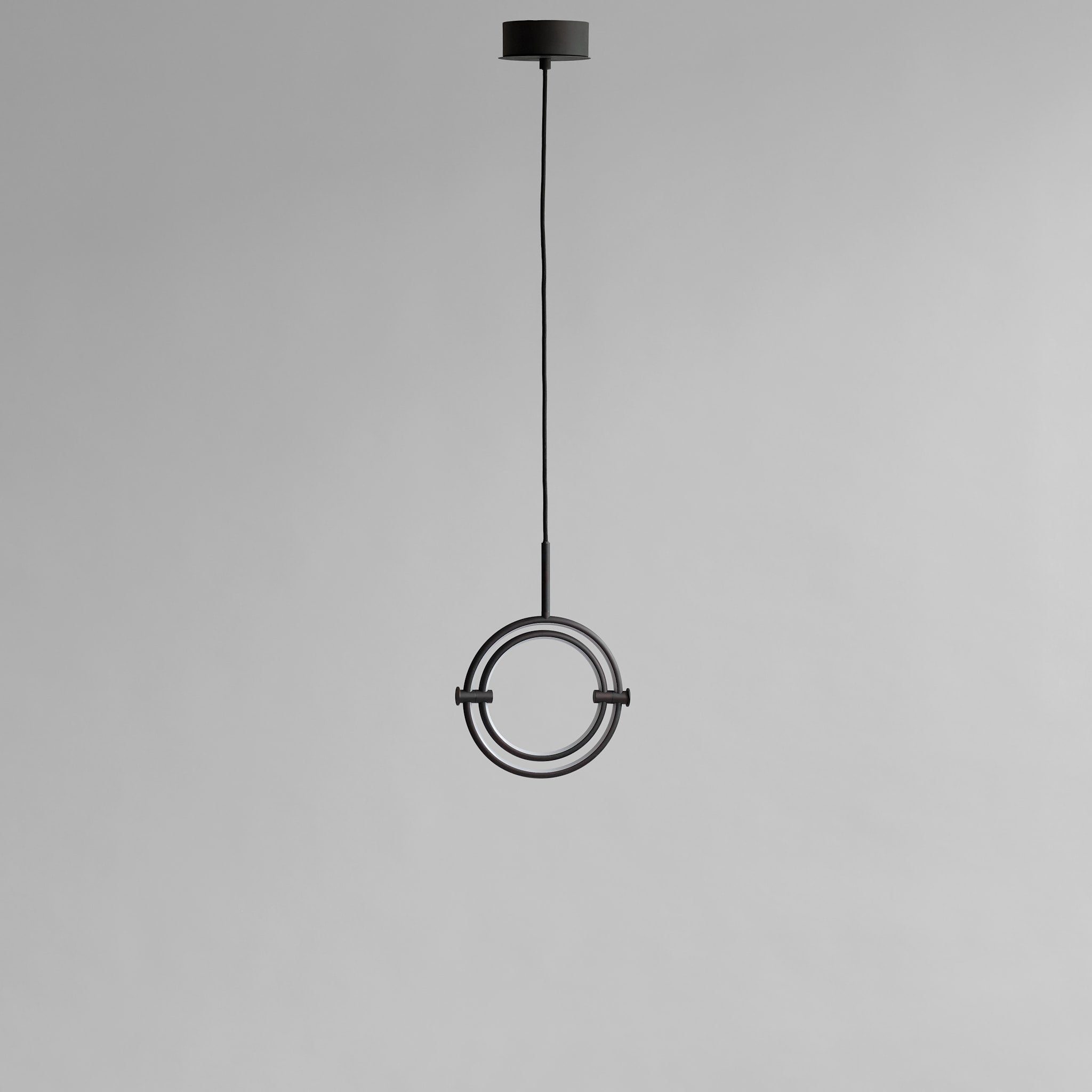 Maru Pendant, Mini - Burned Black*