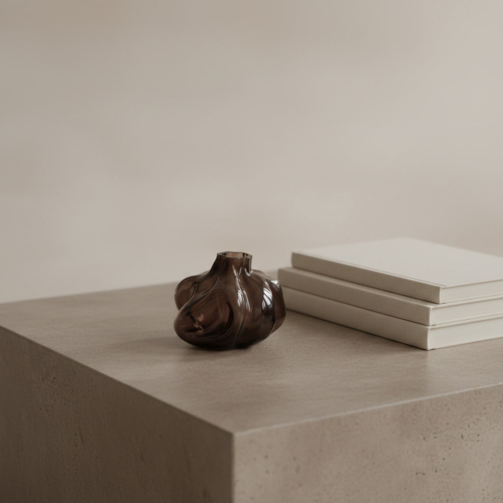 Wabi Vase, Mini - Smoked Forest