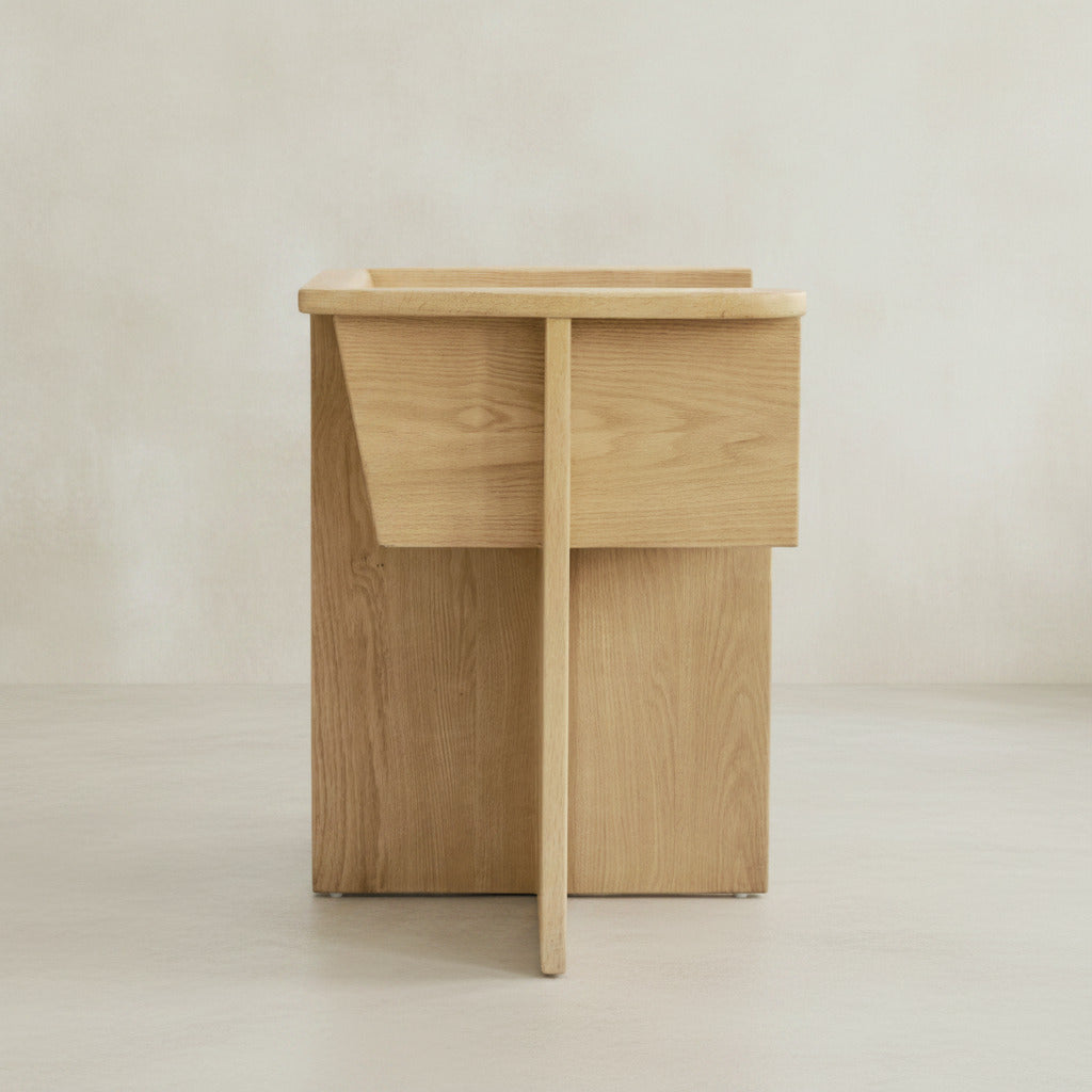 Brutus Dining Chair - Natural Oak