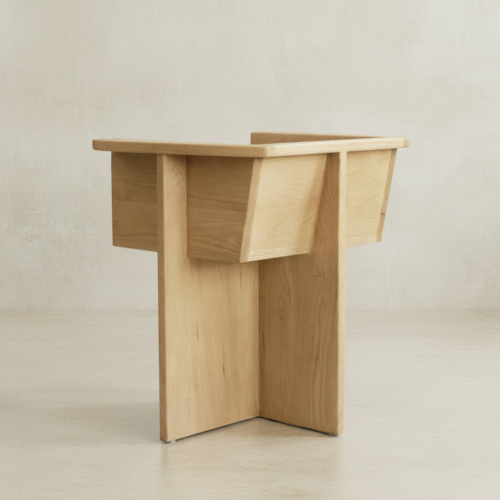 Brutus Dining Chair - Natural Oak