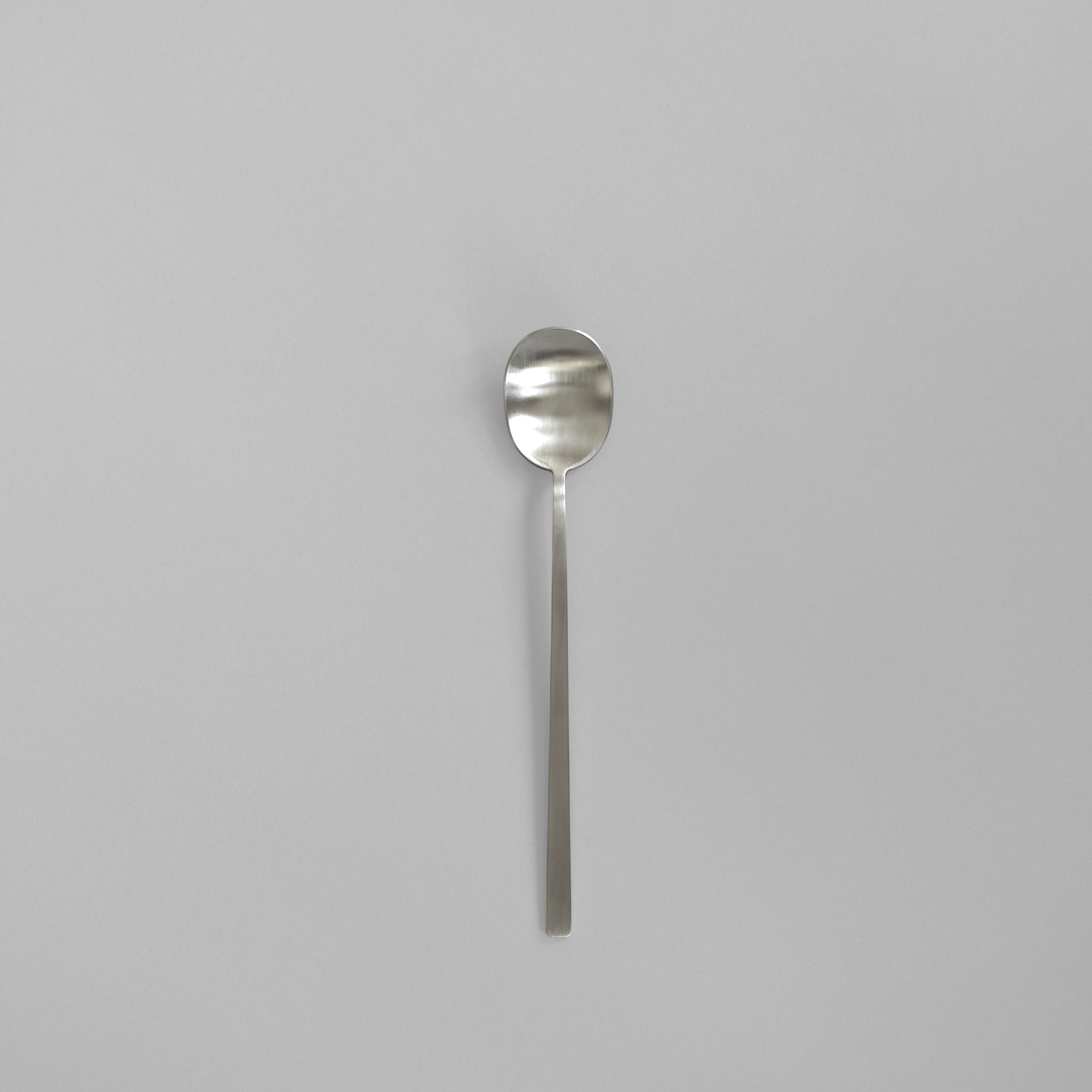 Kogei Long Spoon - Brushed Steel