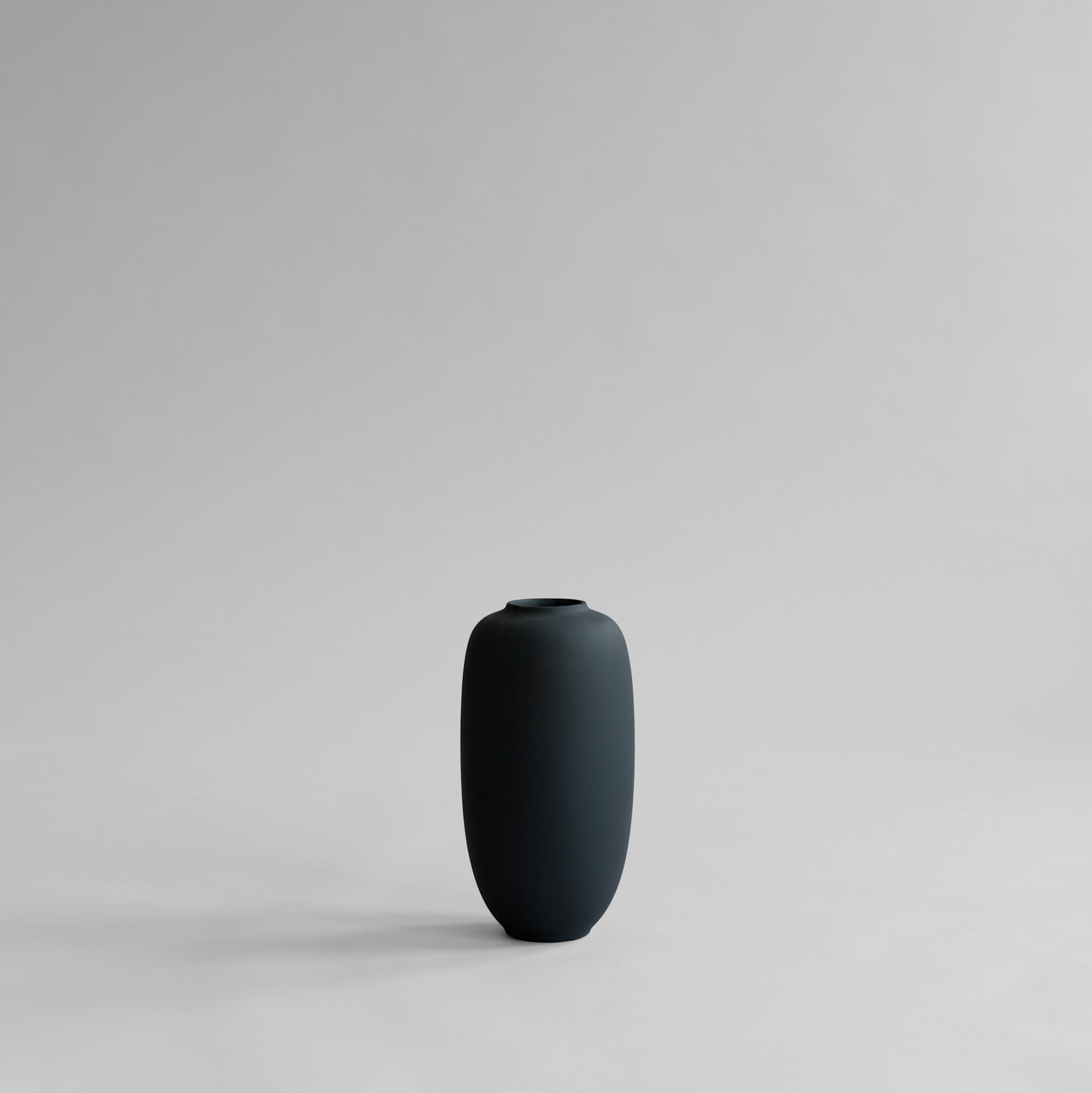 Sunao Vase Slim, Mini - Black
