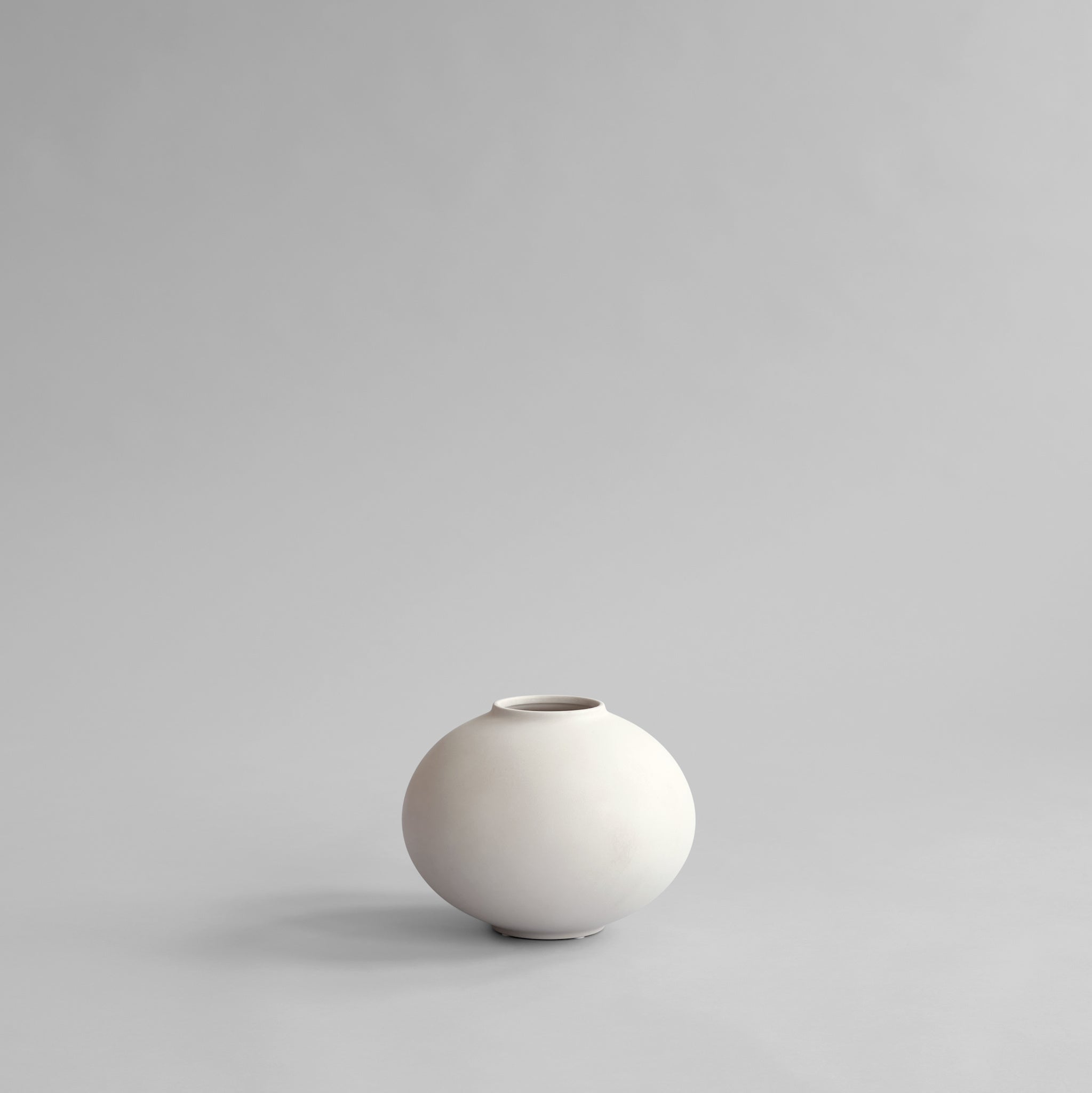 Sunao Vase Fat, Mini - Birch