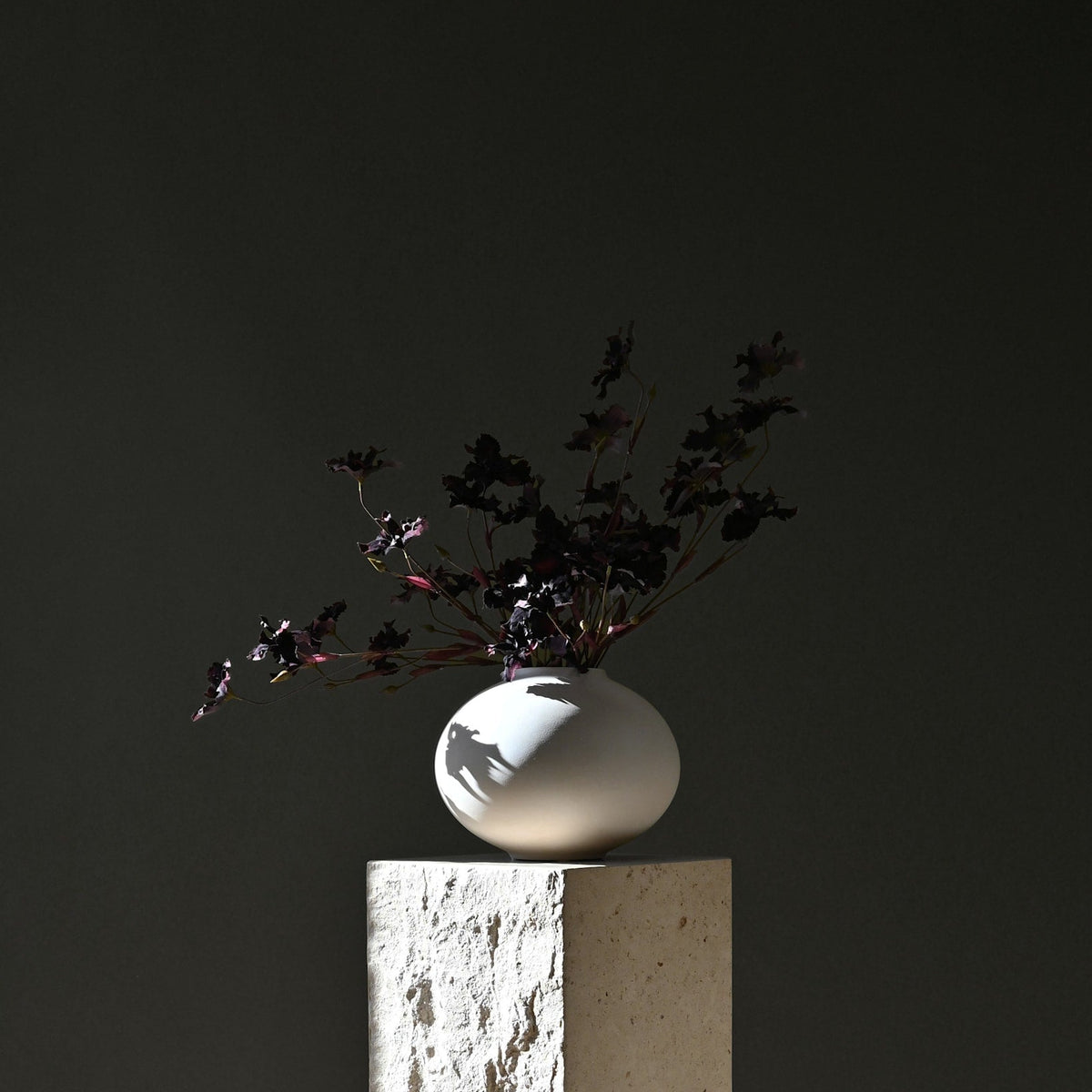 Sunao Vase Fat, Mini - Birch
