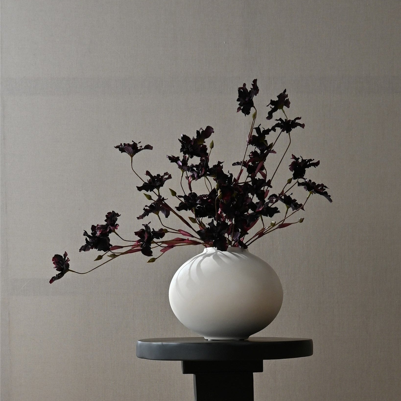Sunao Vase Fat, Mini - Birch