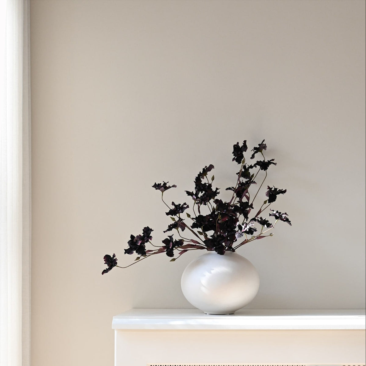 Sunao Vase Fat, Mini - Birch
