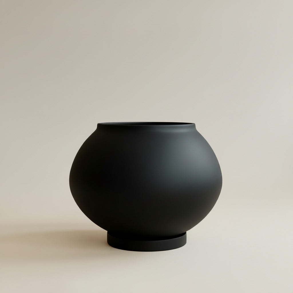 large sphere plant pot Sunao Plant Pot Fat, Hexa