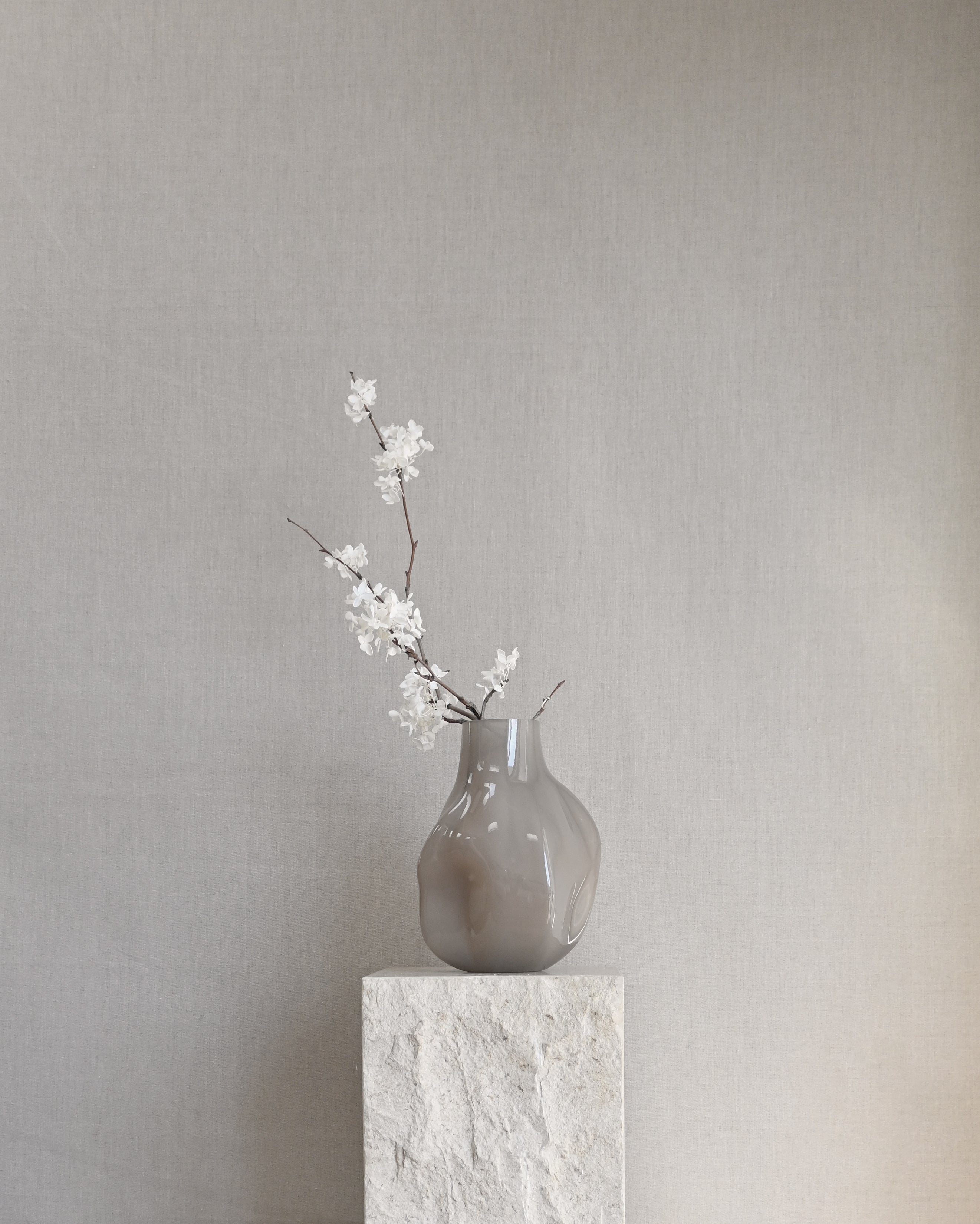 Bakku Vase, Medio - Smoked Desert*
