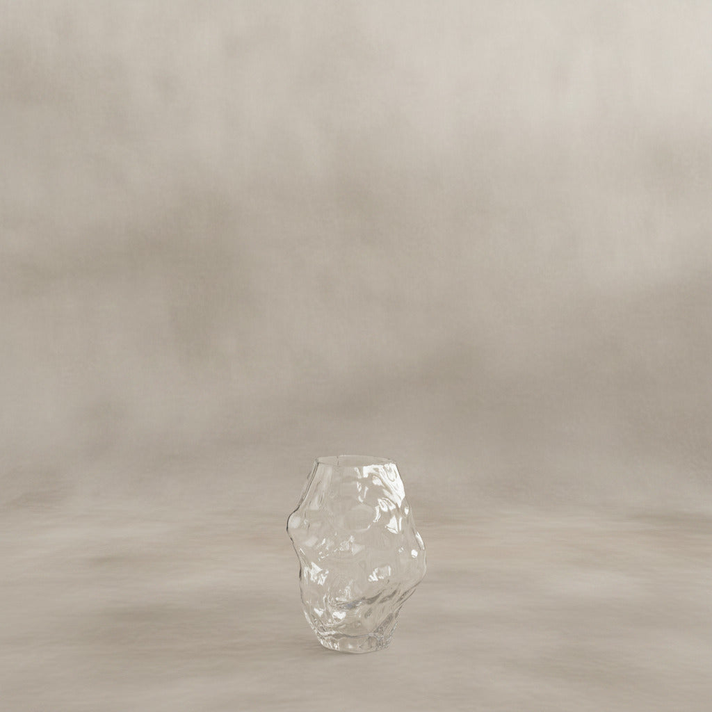 Katachi Vase, Mini - Clear
