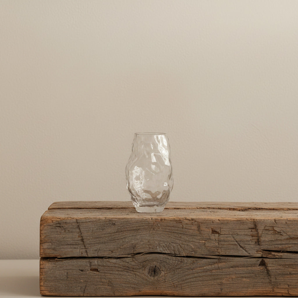 Katachi Vase, Mini - Clear