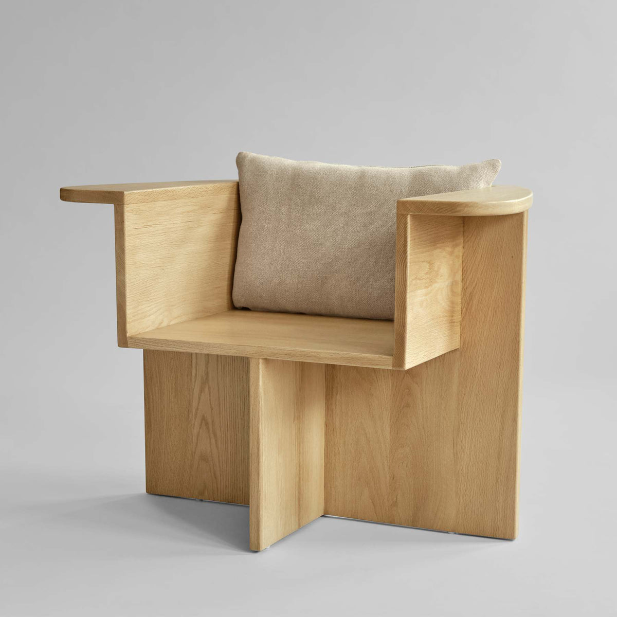 Makura Pillow / Back Cushion - Sand Linen