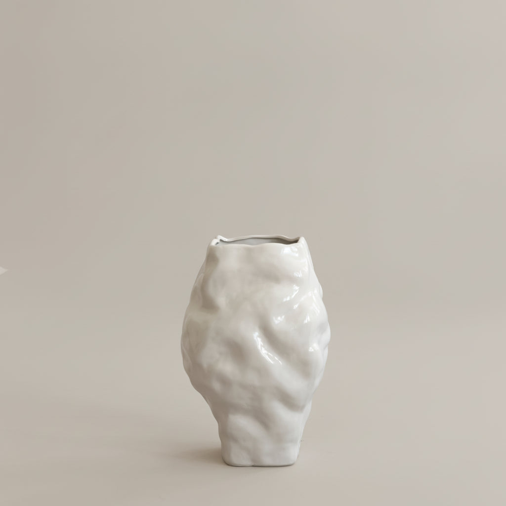 Katachi Vase, Medio - High Glaze Birch
