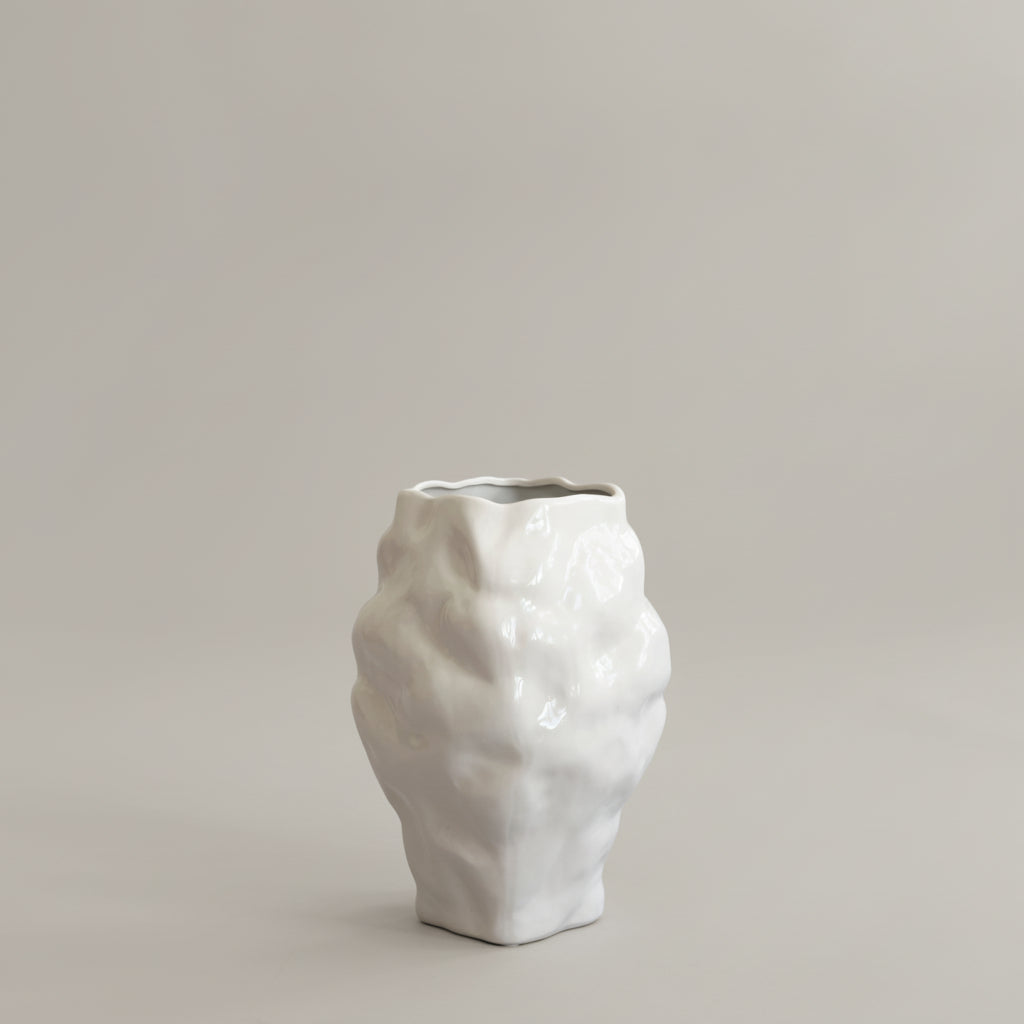 Katachi Vase, Medio - High Glaze Birch
