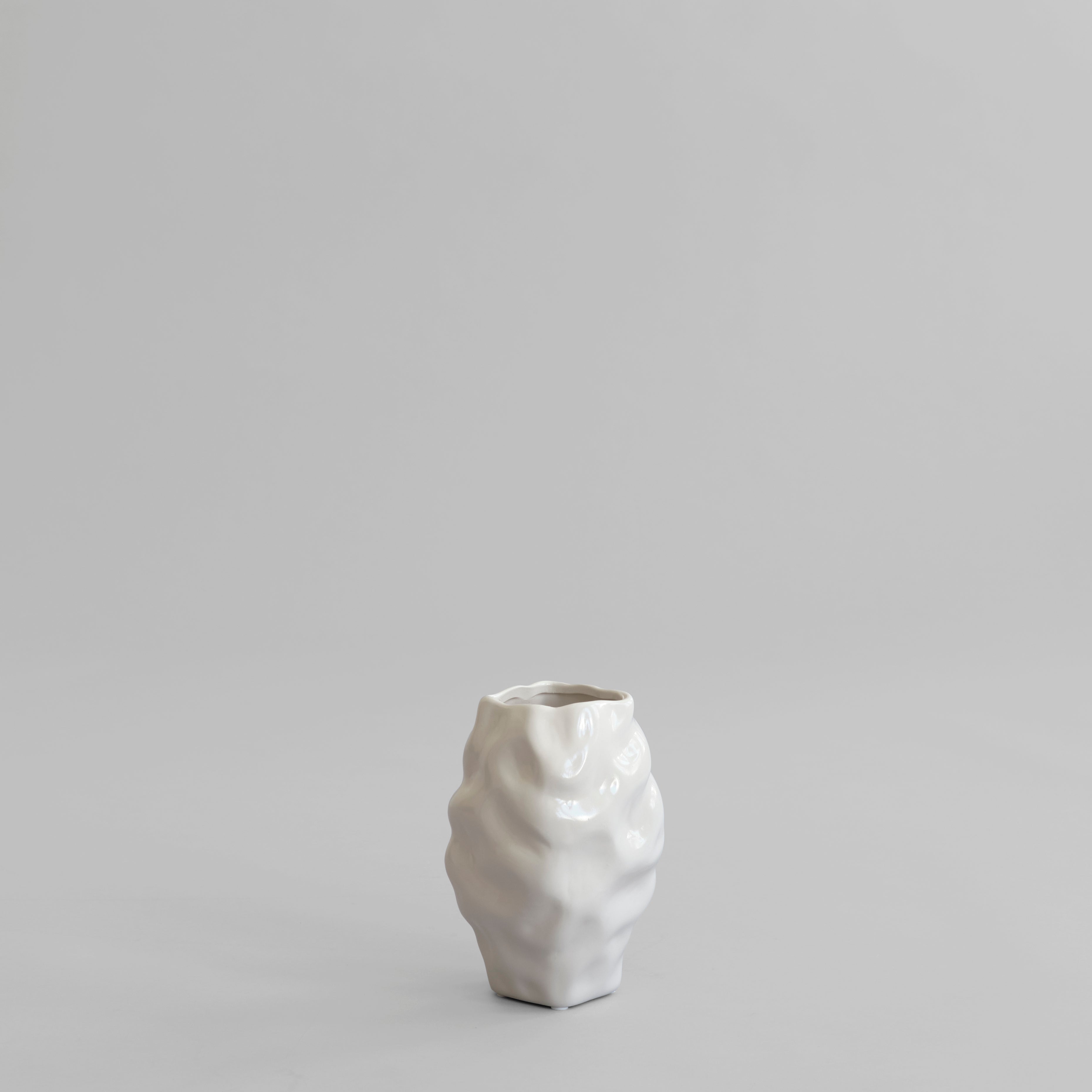 Katachi Vase, Mini - High Glaze Birch