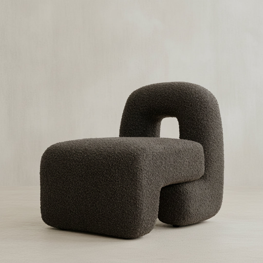 Daiku Lounge Chair - Deep Taupe*