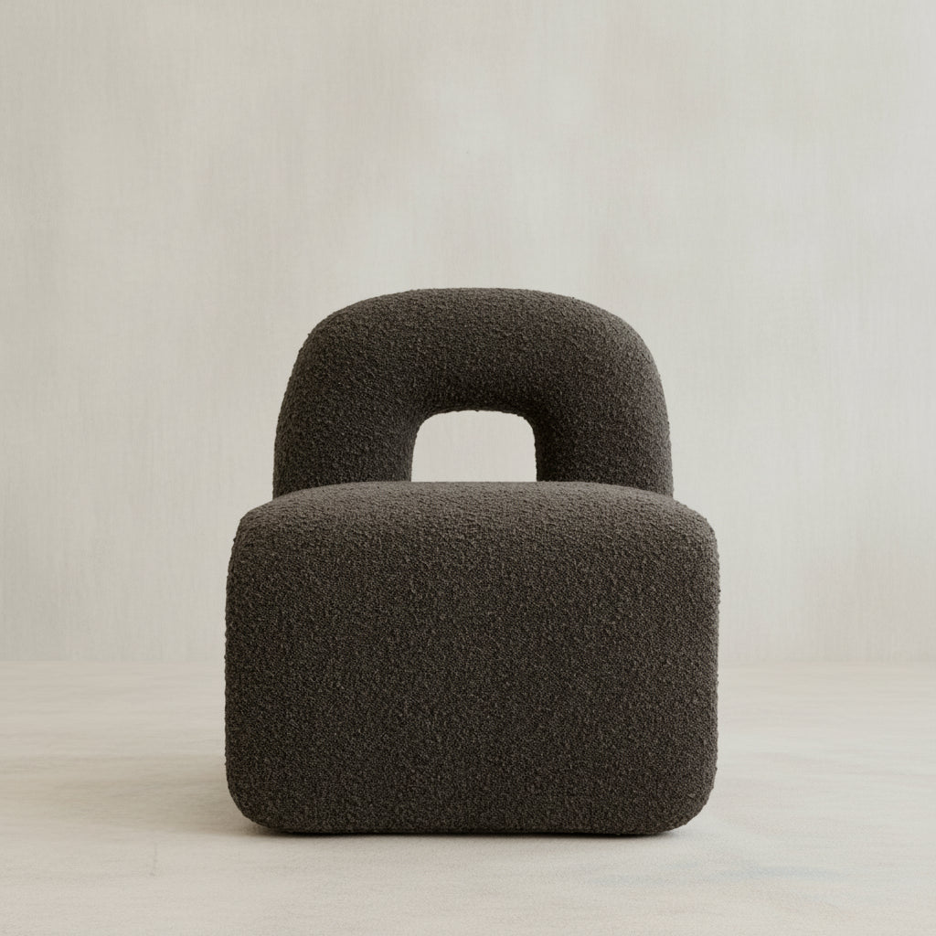 Daiku Lounge Chair - Deep Taupe