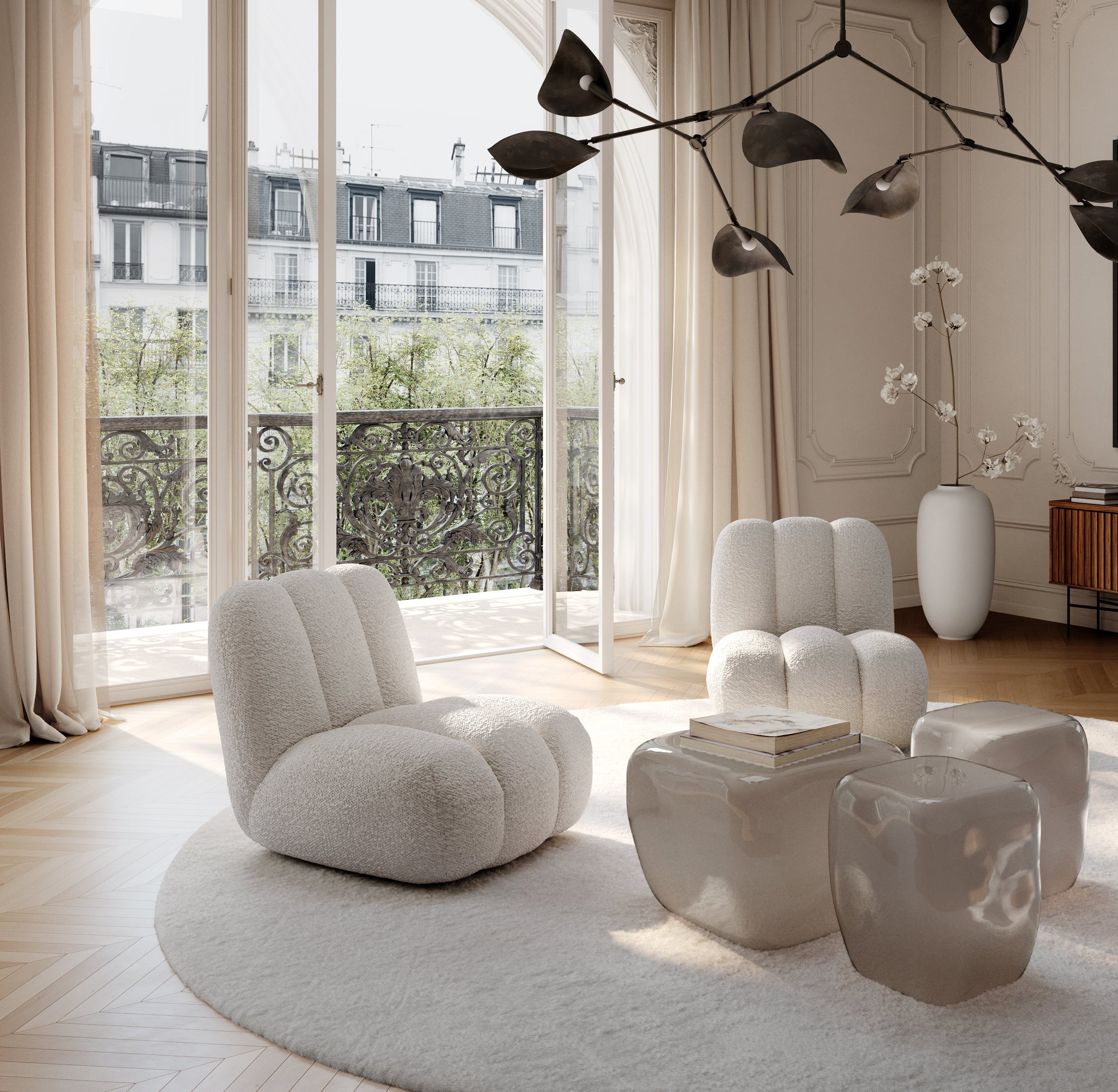 Ishi Coffee Tables, Medio - Smoked Desert * Pre-order