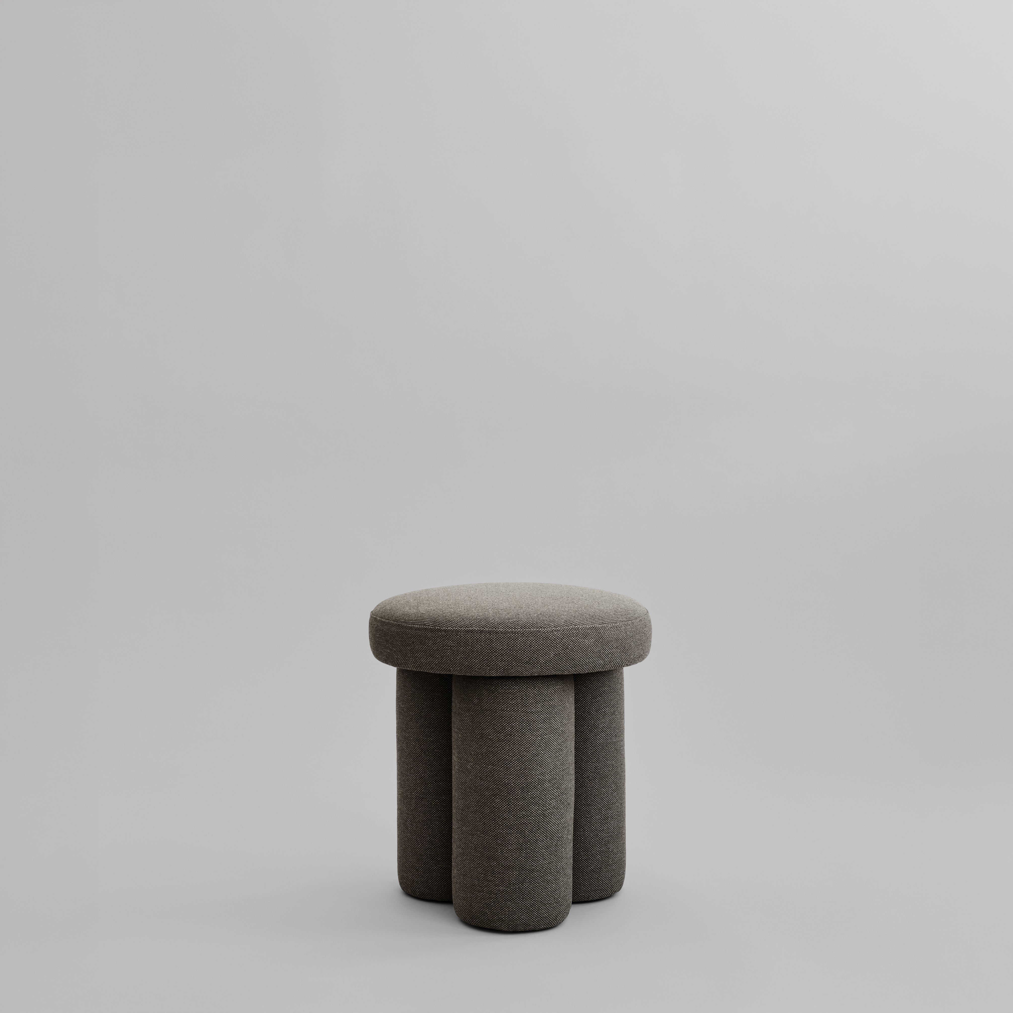 Big Foot Stool - Stone Gray