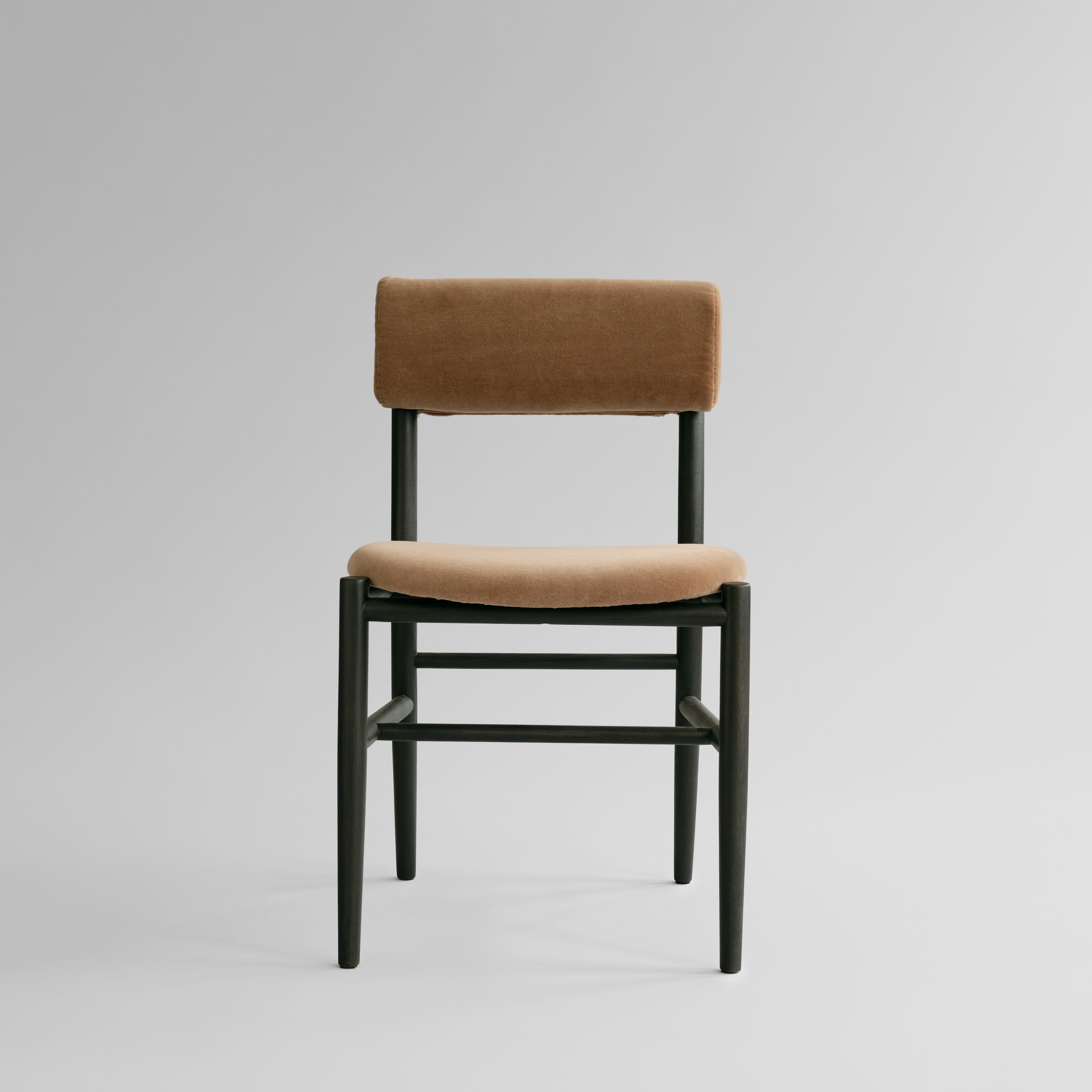 Nama Dining Chair,- Coffee Black Oak - Desert