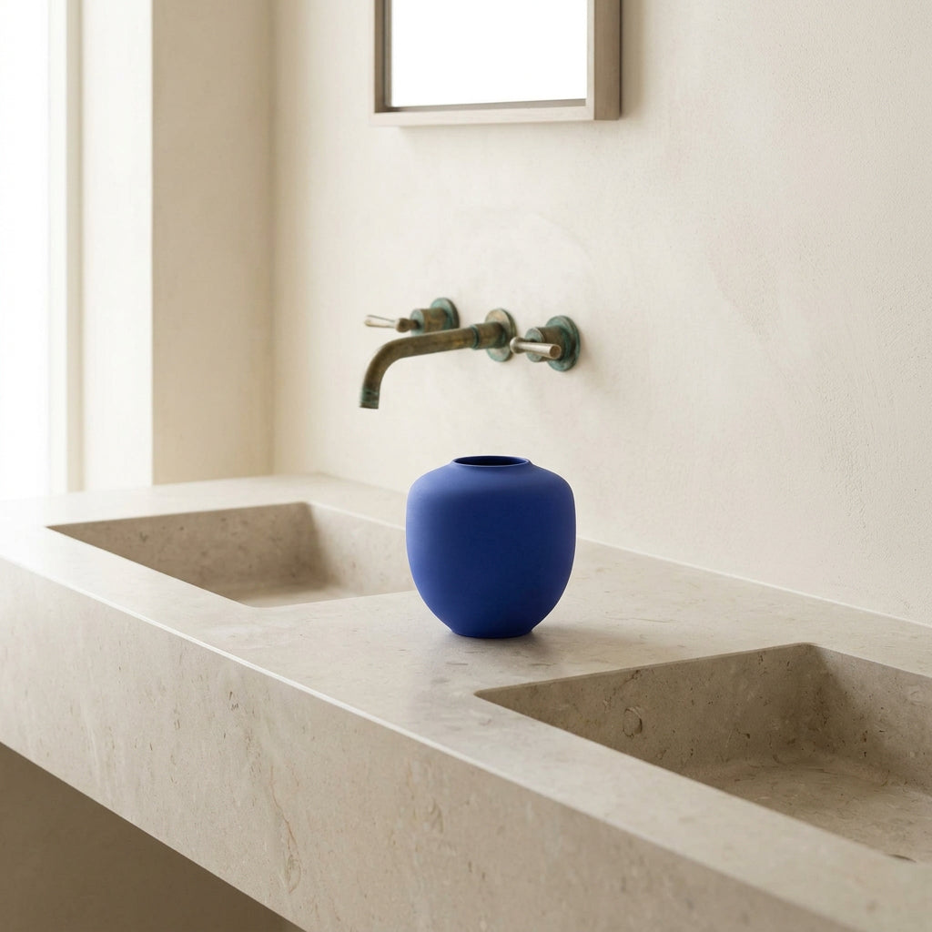 Sunao Vase, Medio - Marrakech Blue